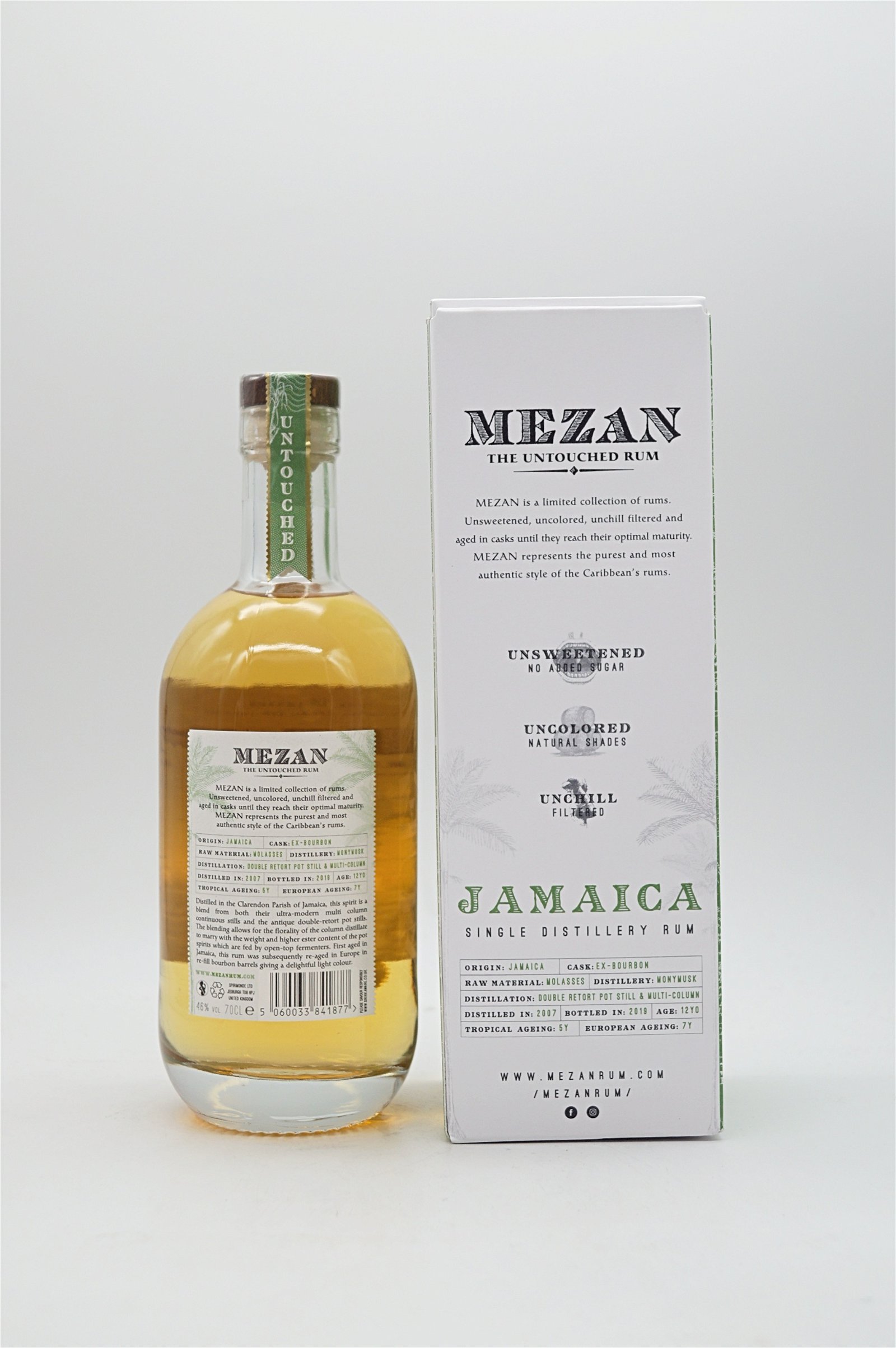 Mezan Jamaica 2007 Single Distillery Rum