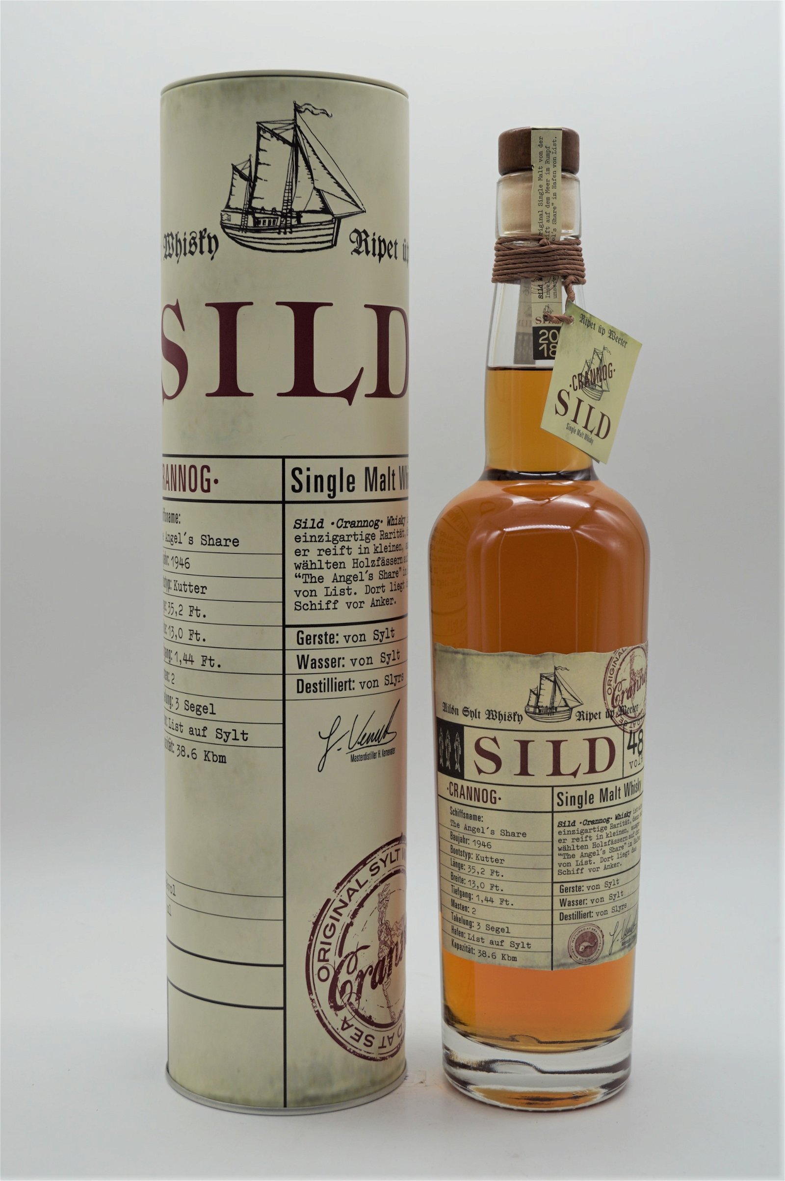 SILD Crannog Single Malt Whisky by Slyrs