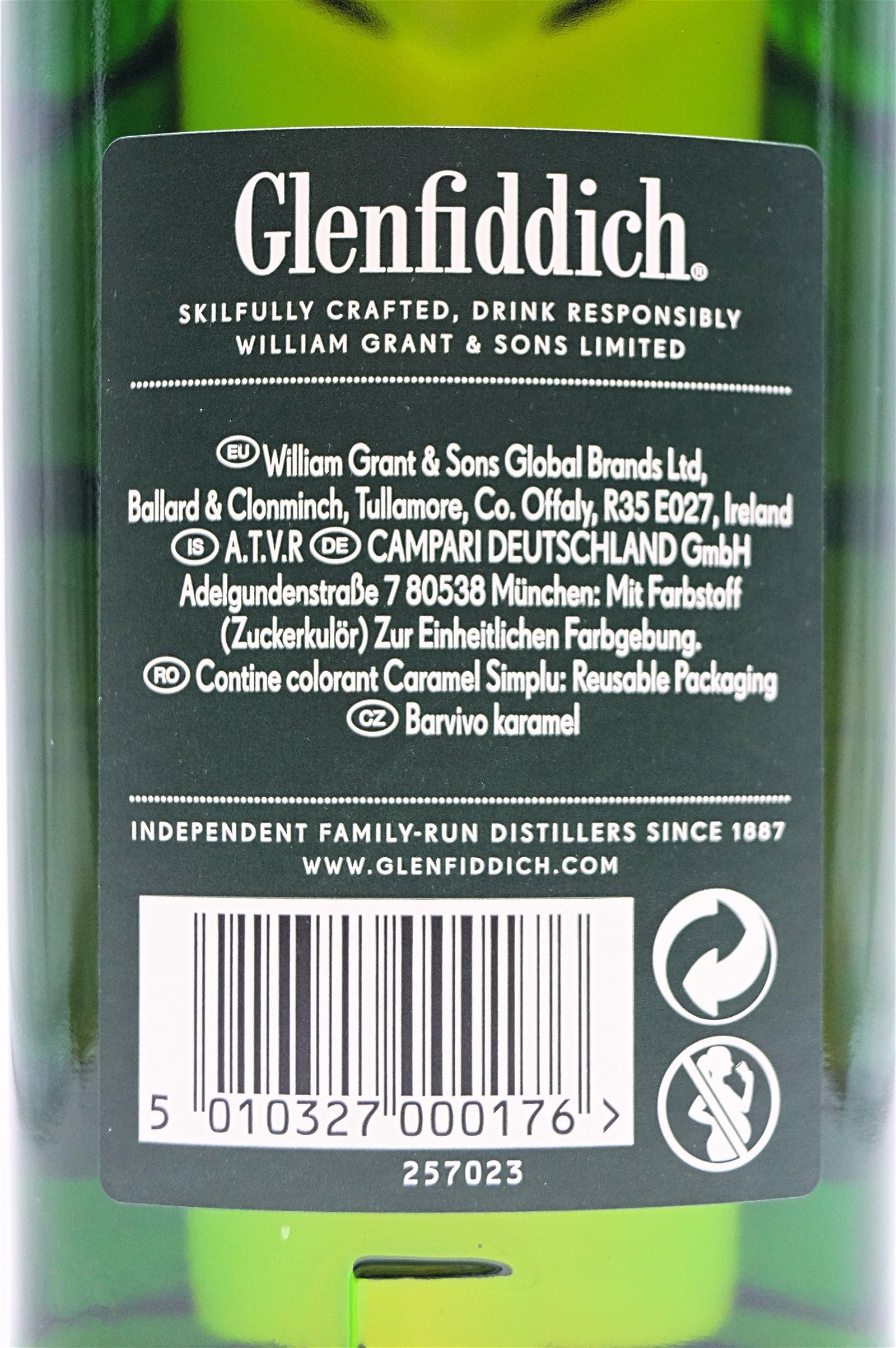 Glenfiddich 12 Jahre Signature Single Malt Scotch Whisky