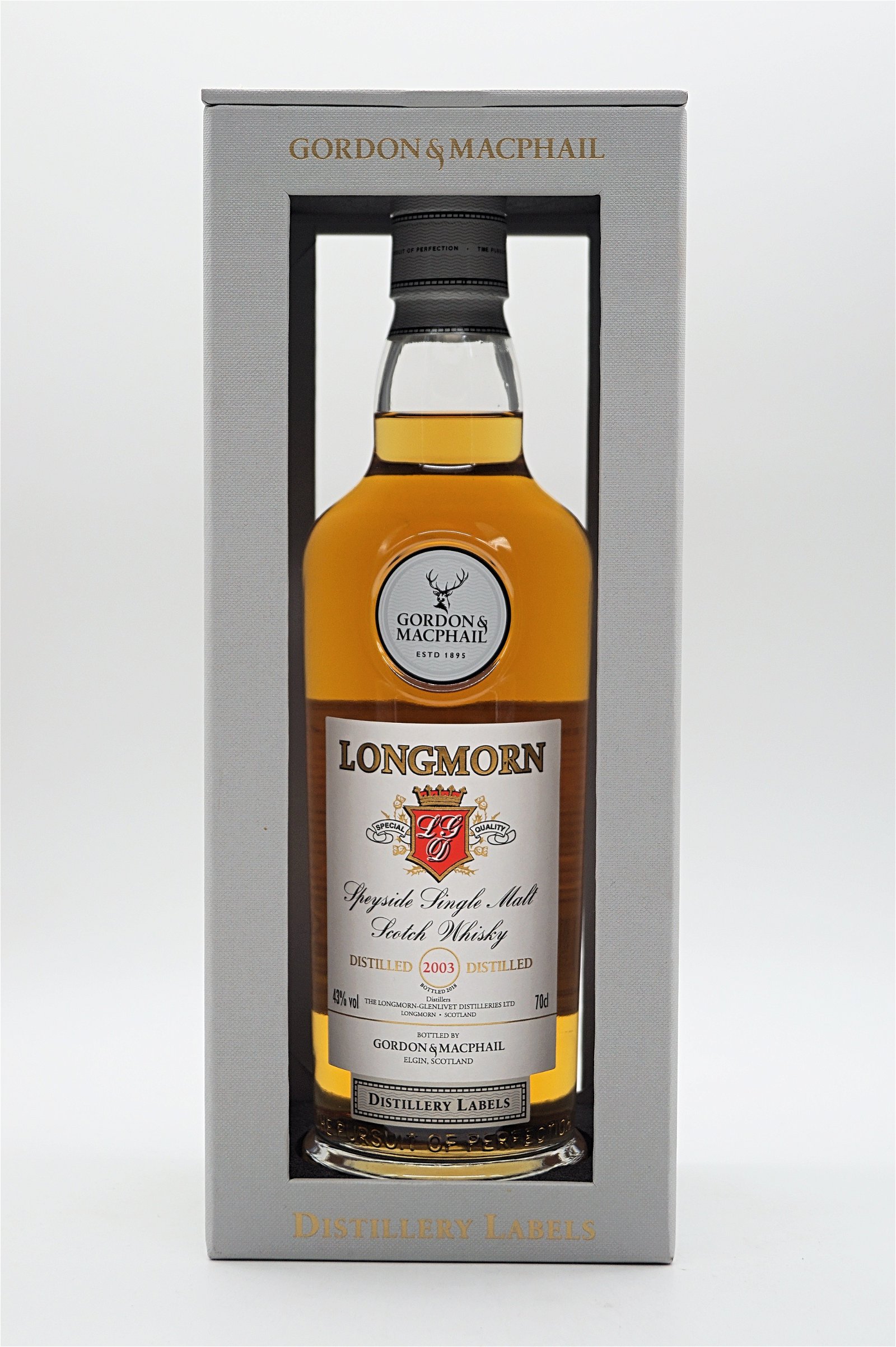 Gordon & Macphail Longmorn 15 Jahre 2003/2018 Distillery Label