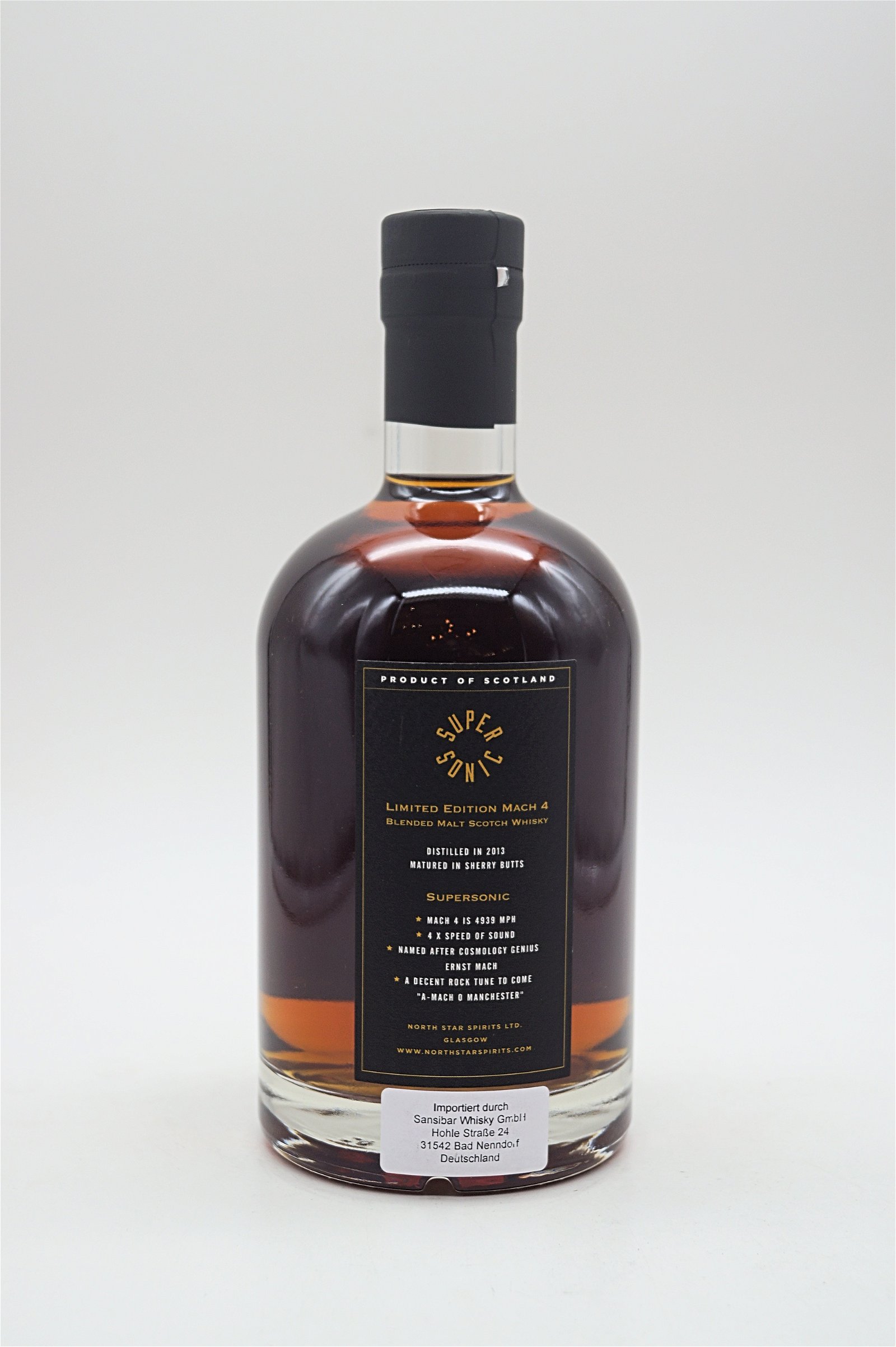 North Star Supersonic Limited Edition Mach 4 Blended Malt Scotch Whisky