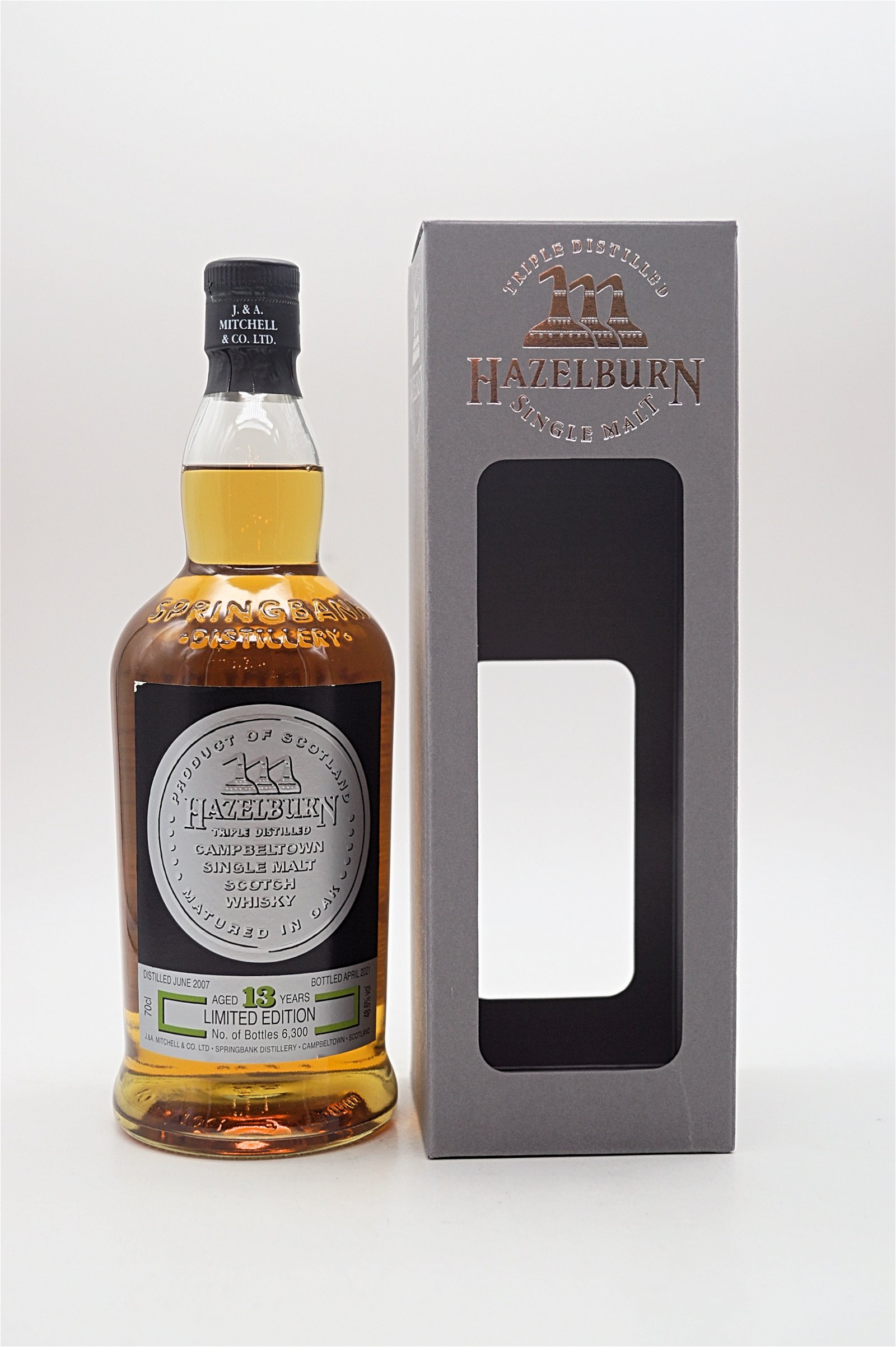 Hazelburn 13 Jahre Limited Edition Single Malt Scotch Whisky