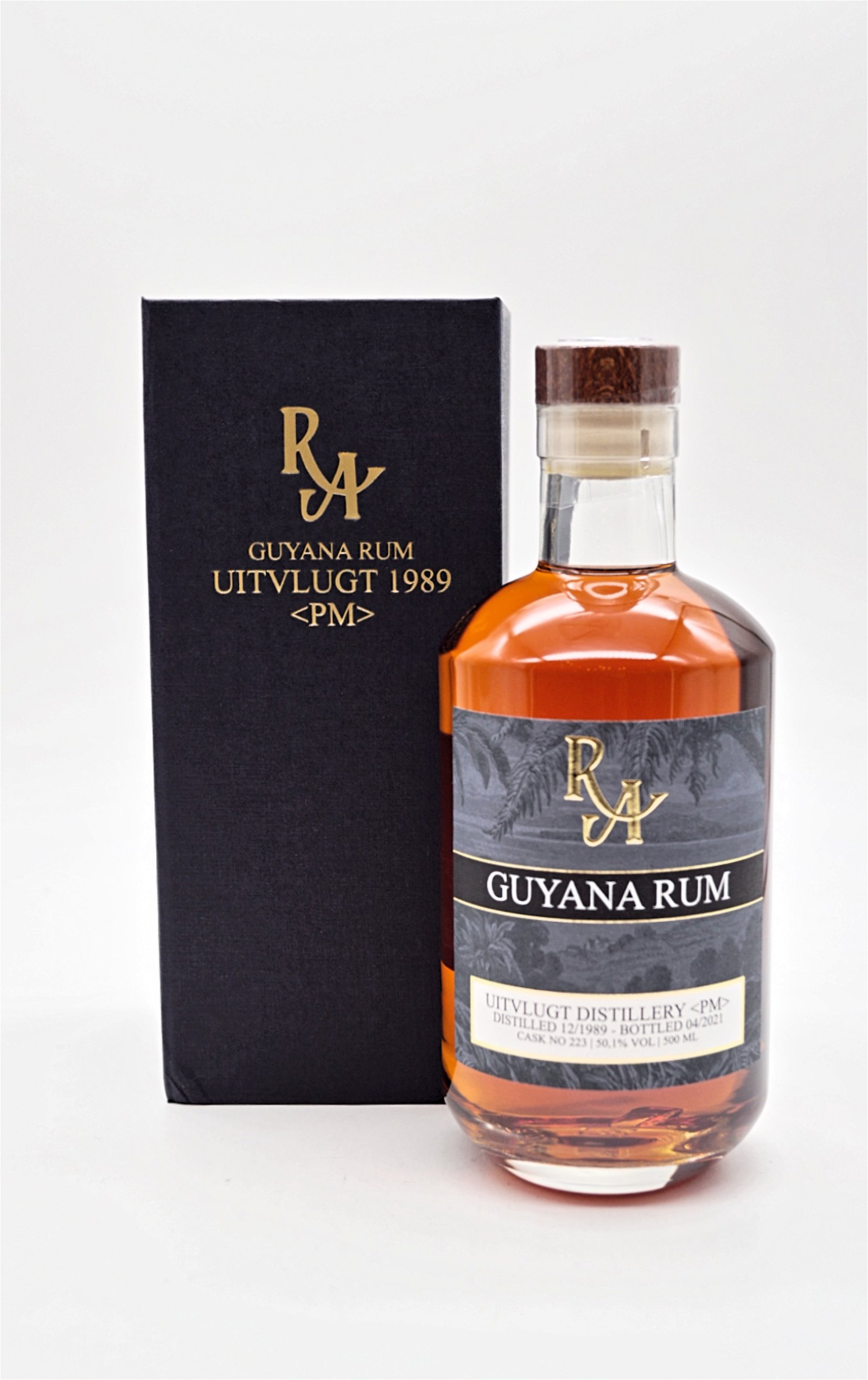 Rum Artesanal Uitvlugt 1989/2021 PM Cask #223 Guyana Rum