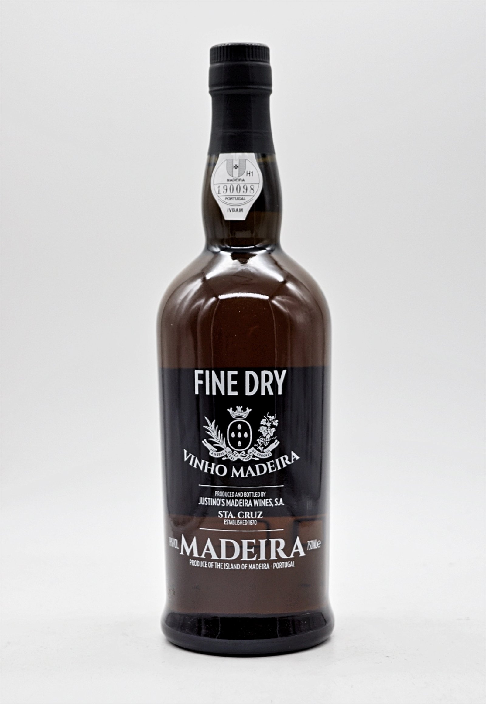 Justinos Madeira Wines Fine Dry Vinho Madeira