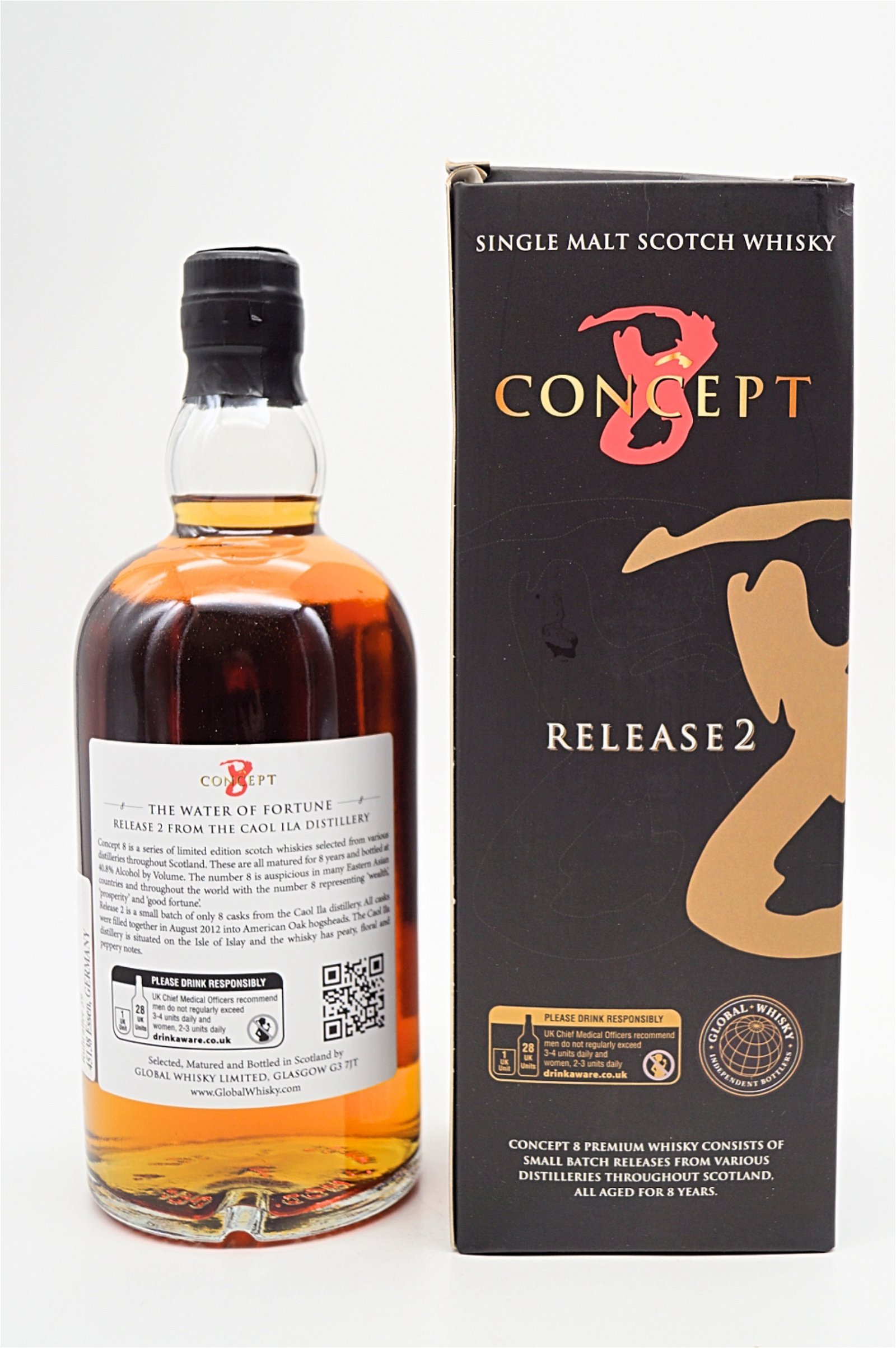 Concept 8 Caol Ila 8 Jahre Release 2 Islay Single Malt Scotch Whisky
