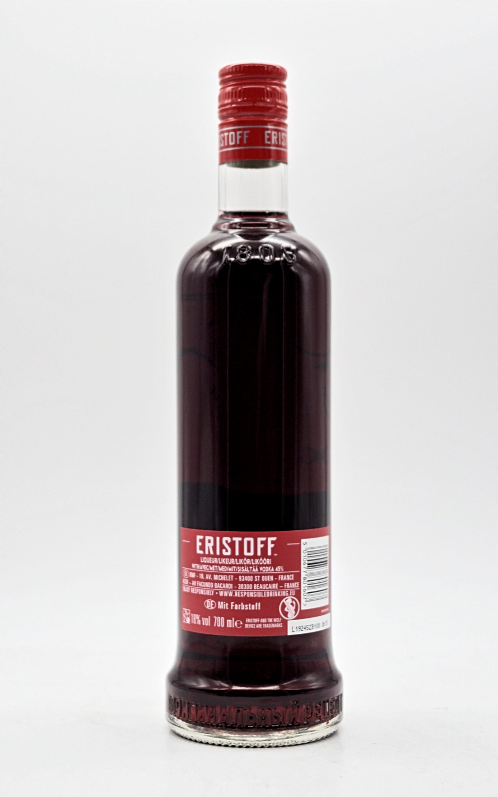 Eristoff Red Sloe Berry Flavours & Vodka Liqueur