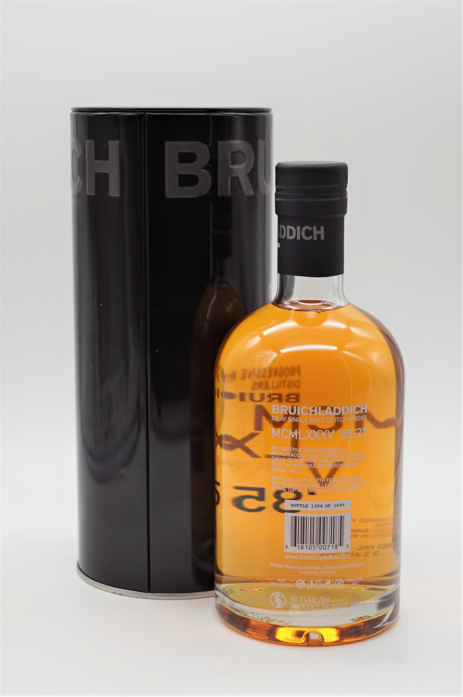 Bruichladdich MCM LXXX V DNA 4 27 Jahre 1985 Single Malt Scotch Whisky