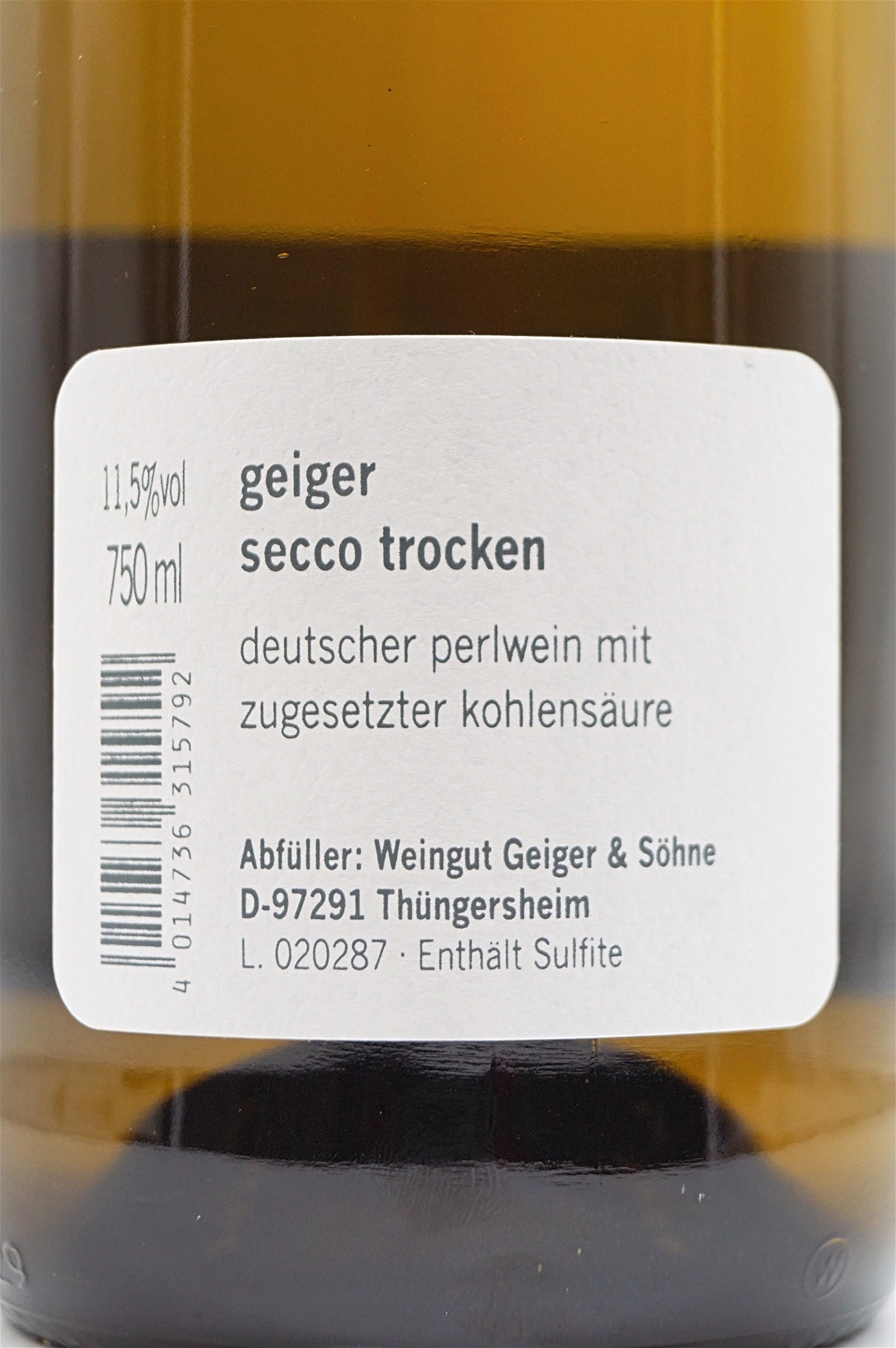 Geiger & Söhne Geiger Secco