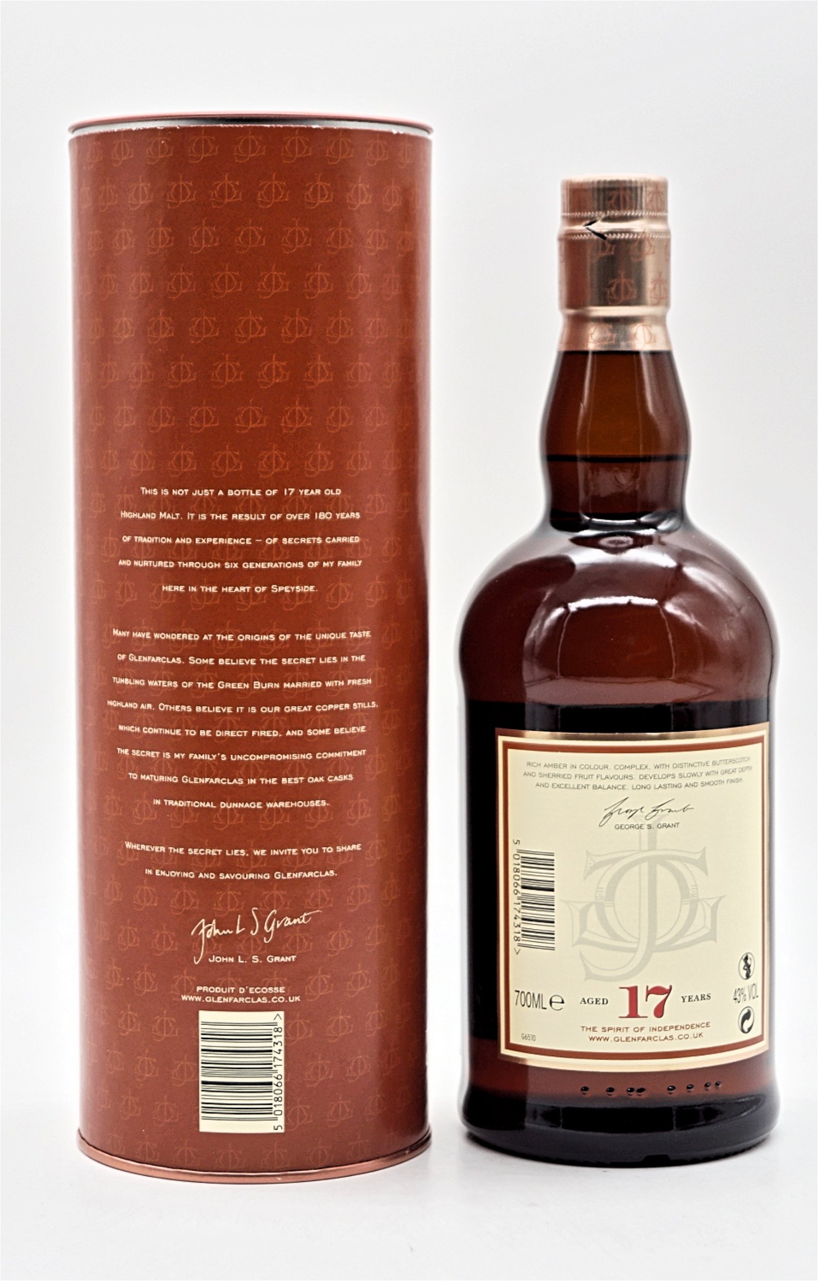 Glenfarclas 17 Jahre Highland Single Malt Scotch Whisky