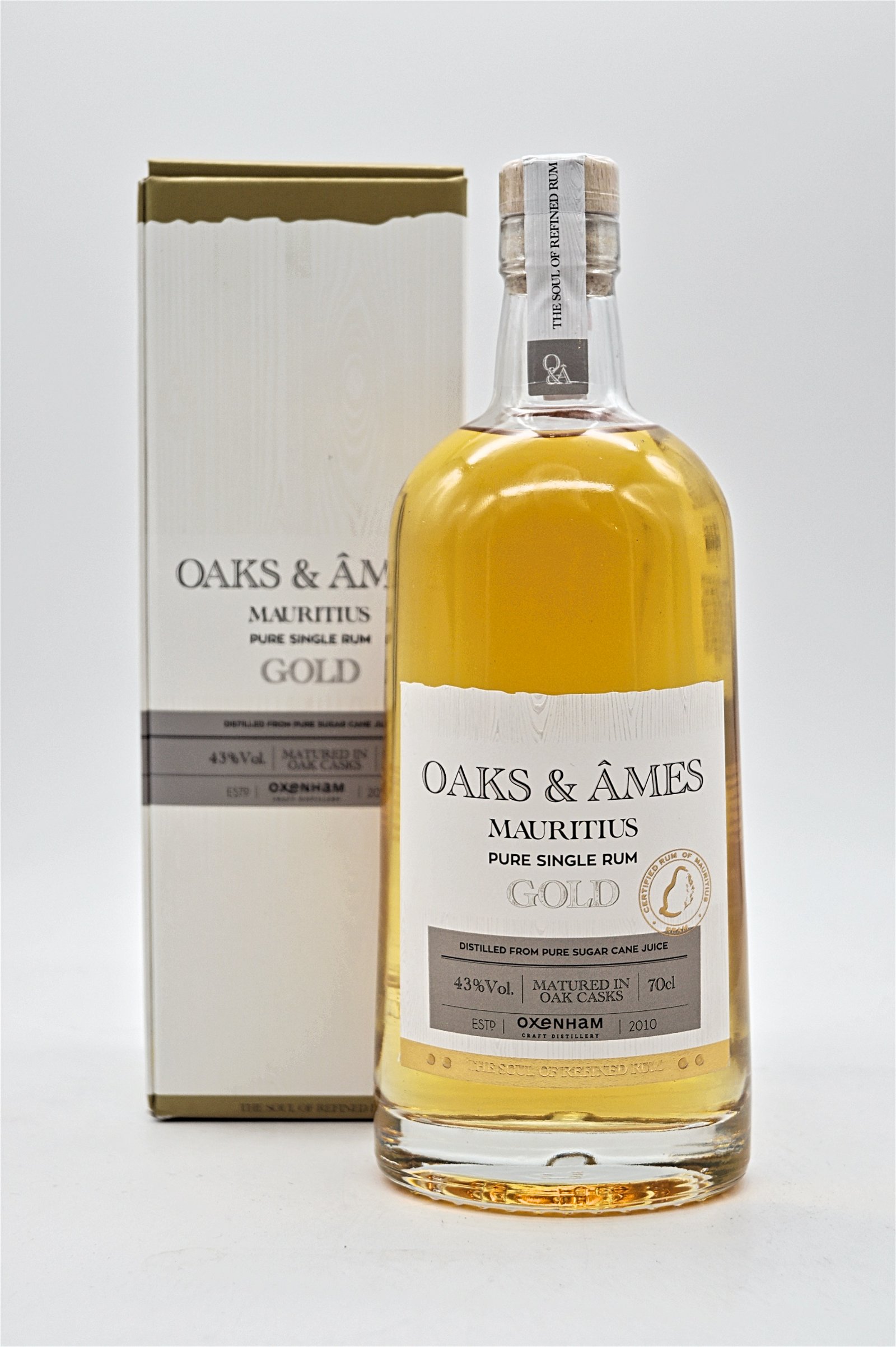 Oaks & Ames Gold Mauritius Pure Single Rum