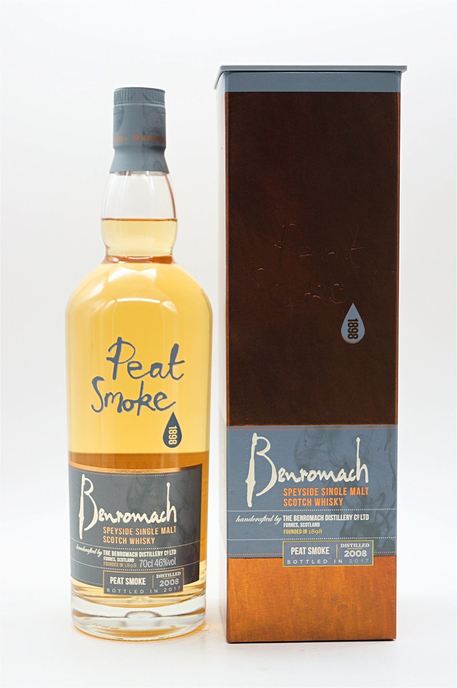 Benromach Peat Smoke Single Malt Scotch