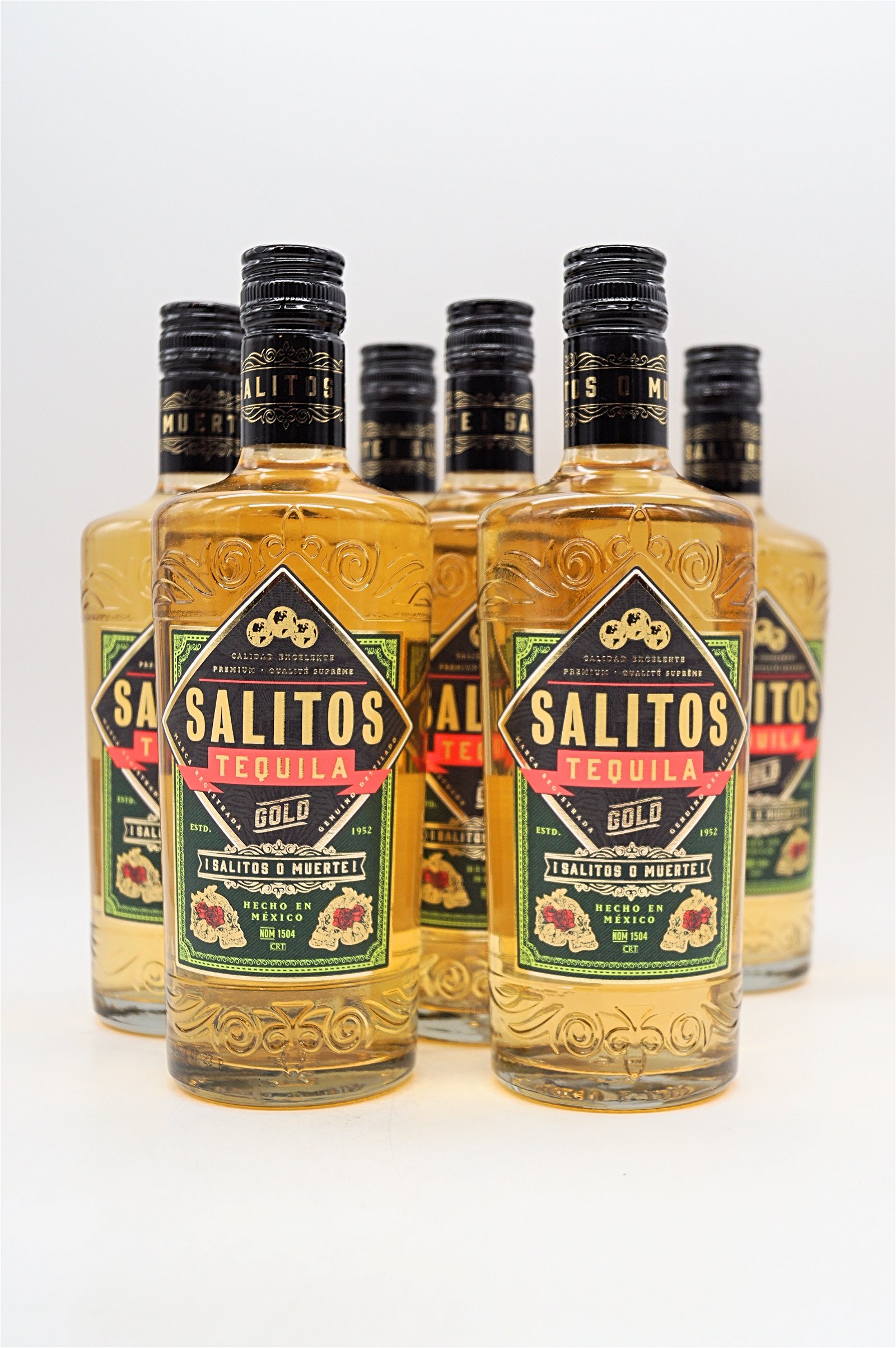 Salitos  Tequila Gold 6 x Fl. Sparset