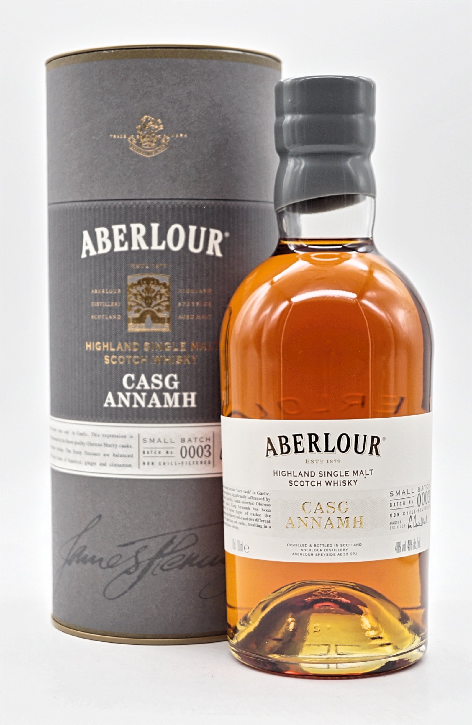 Aberlour Casg Annamh Batch 0003 Highland Single Malt Scotch Whisky