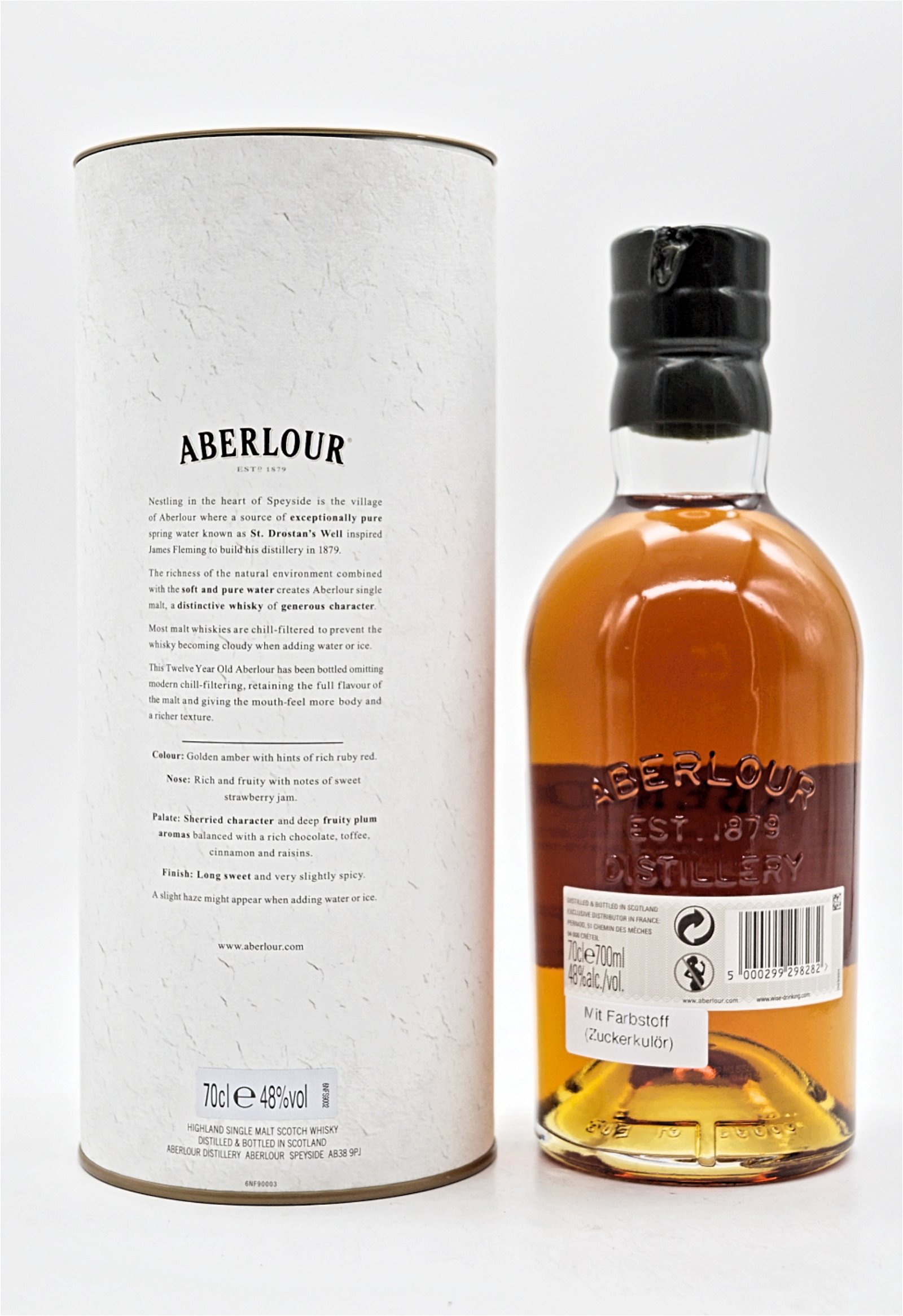 Aberlour 12 Jahre Non Chill-Filtered Highland Single Malt Scotch Whisky
