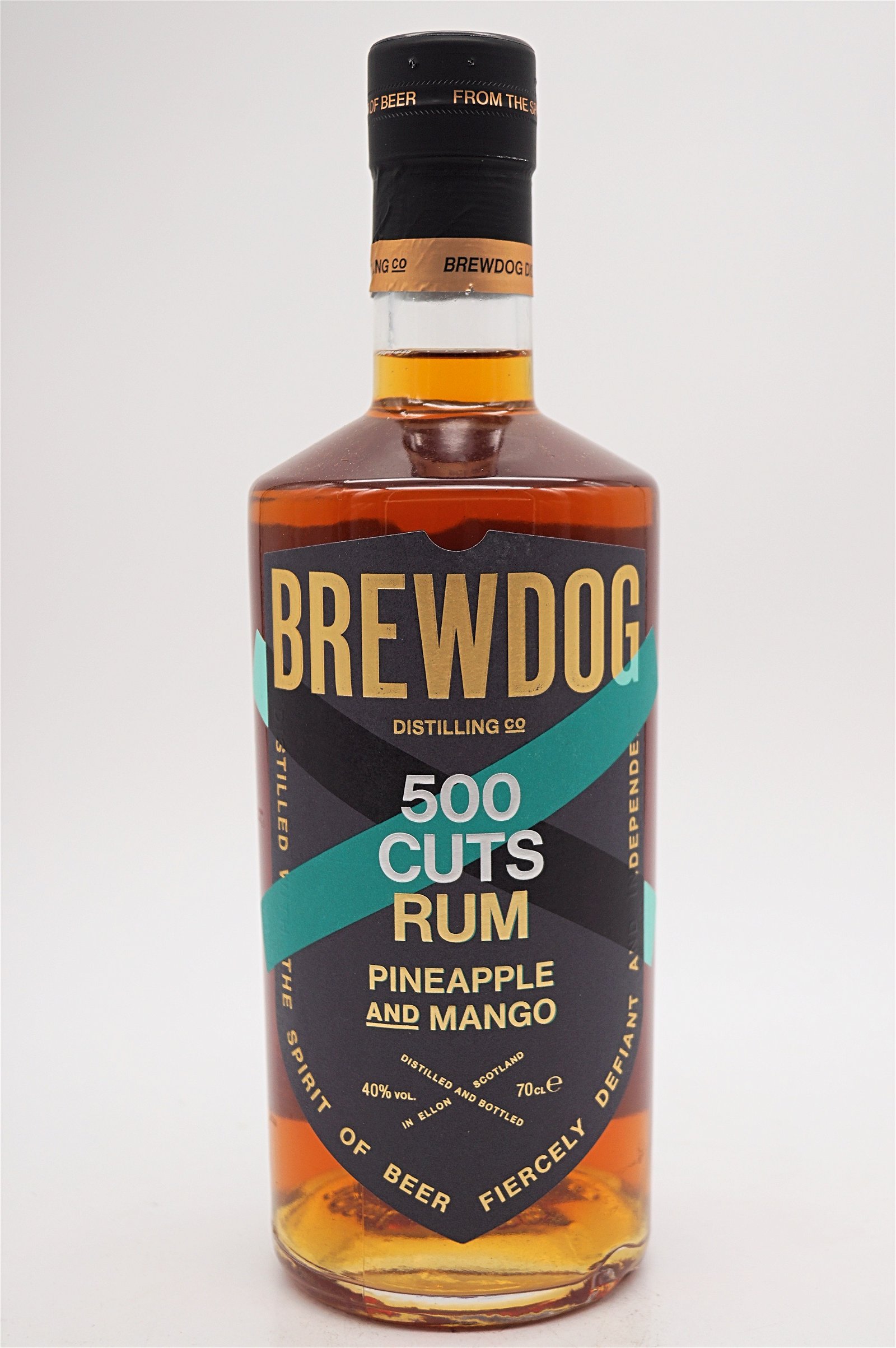 BrewDog Distilling Co. 500 Cuts Rum Pineapple and Mango Rum 