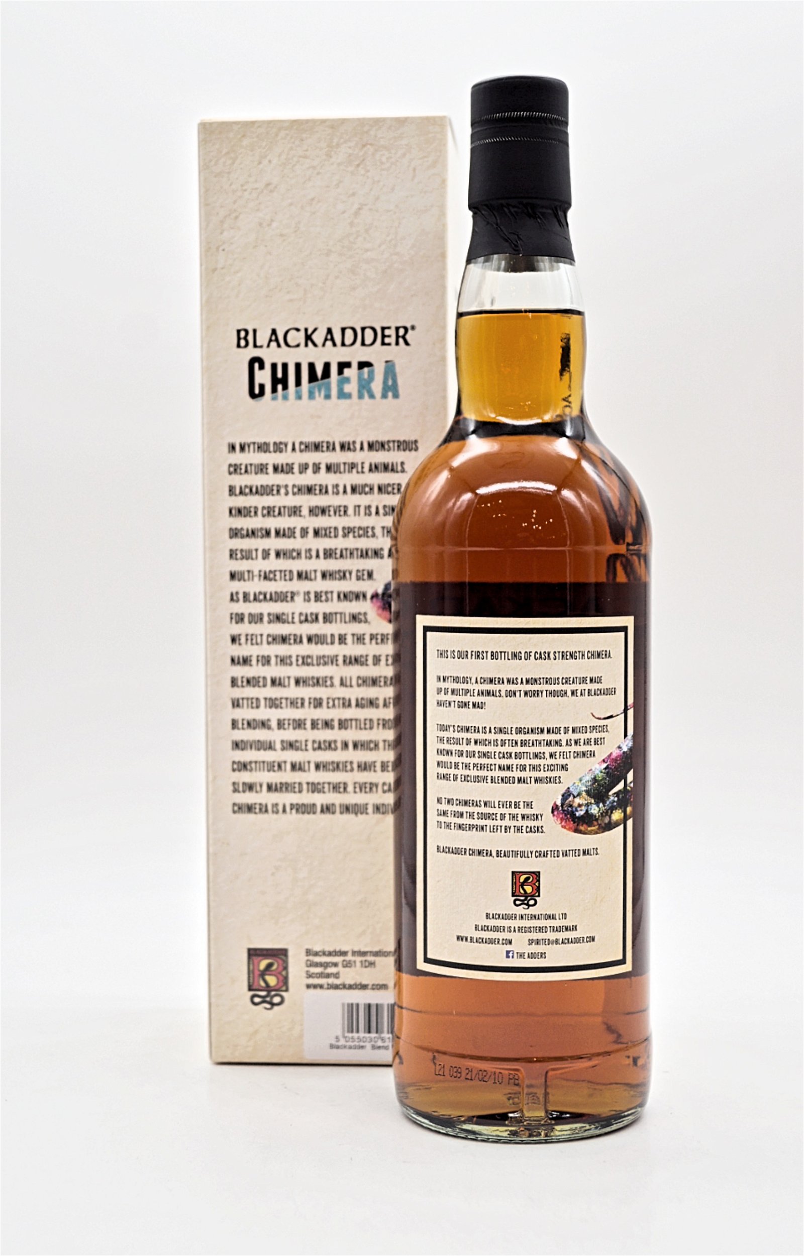 Blackadder Chimera CH 1-2021 Cask Strength Blended Malt Scotch Whisky
