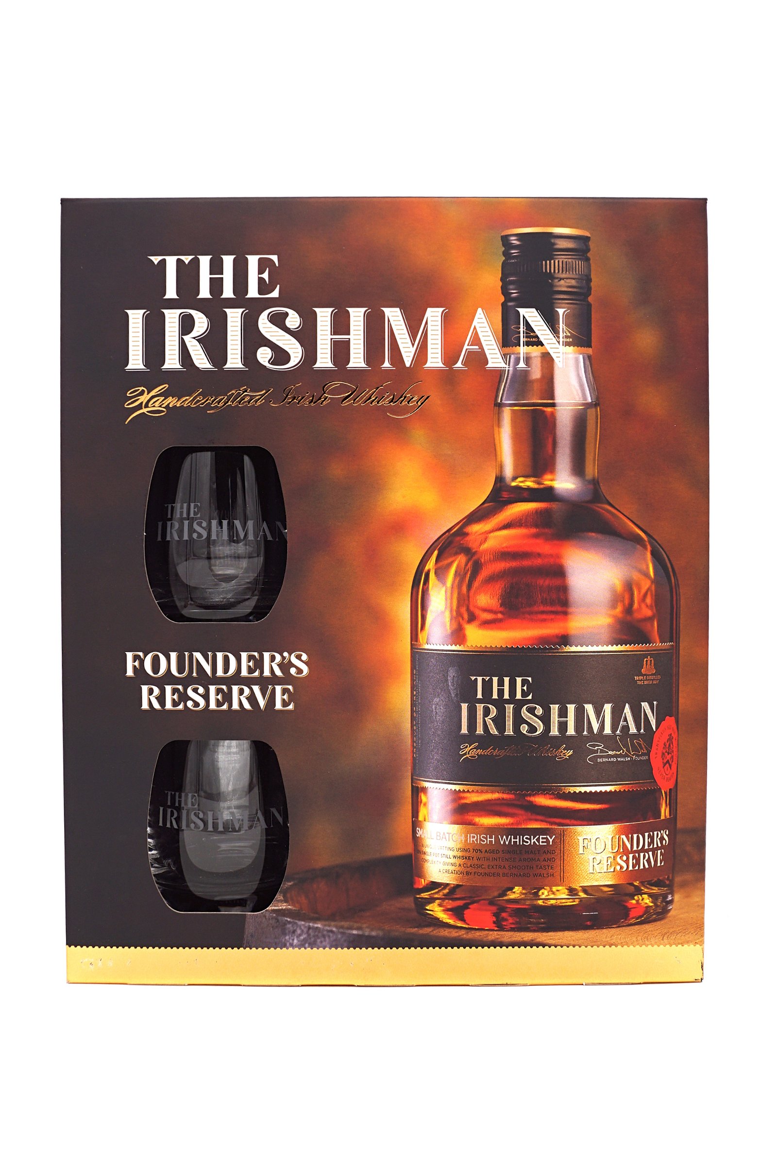 The Irishman Founders Reserve inkl. 2 Gläser
