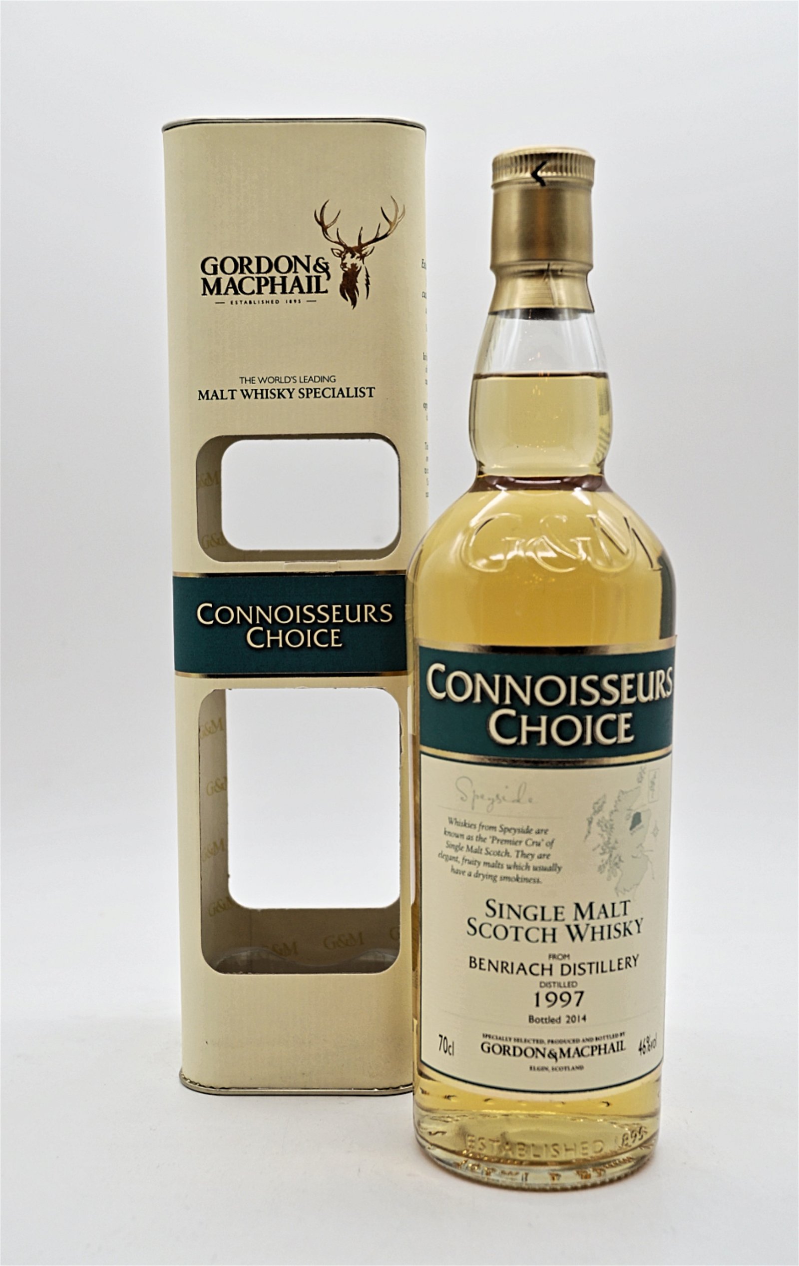 Gordon & Macphail Connoisseurs Choice Benriach 1997/2014 Single Malt Scotch Whisky