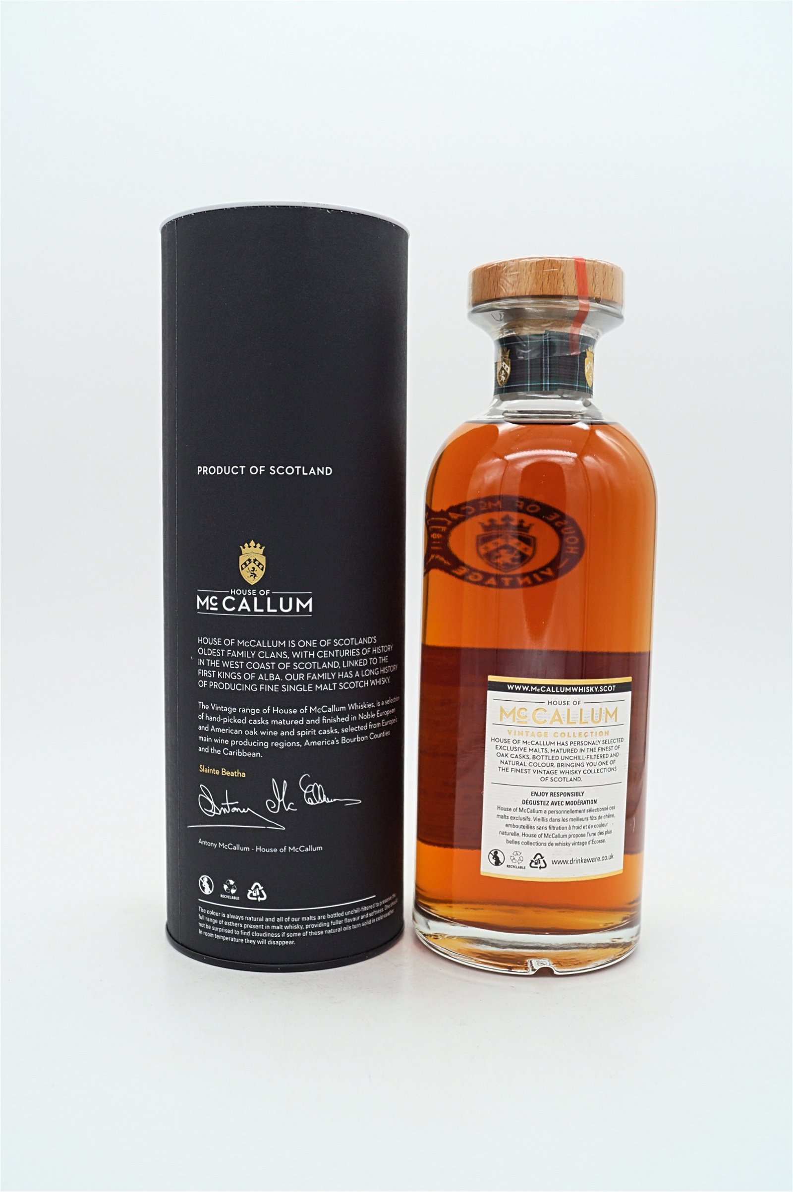 House of Mc Callum 12 Jahre Dailuaine Speyside Single Malt Scotch Whisky 