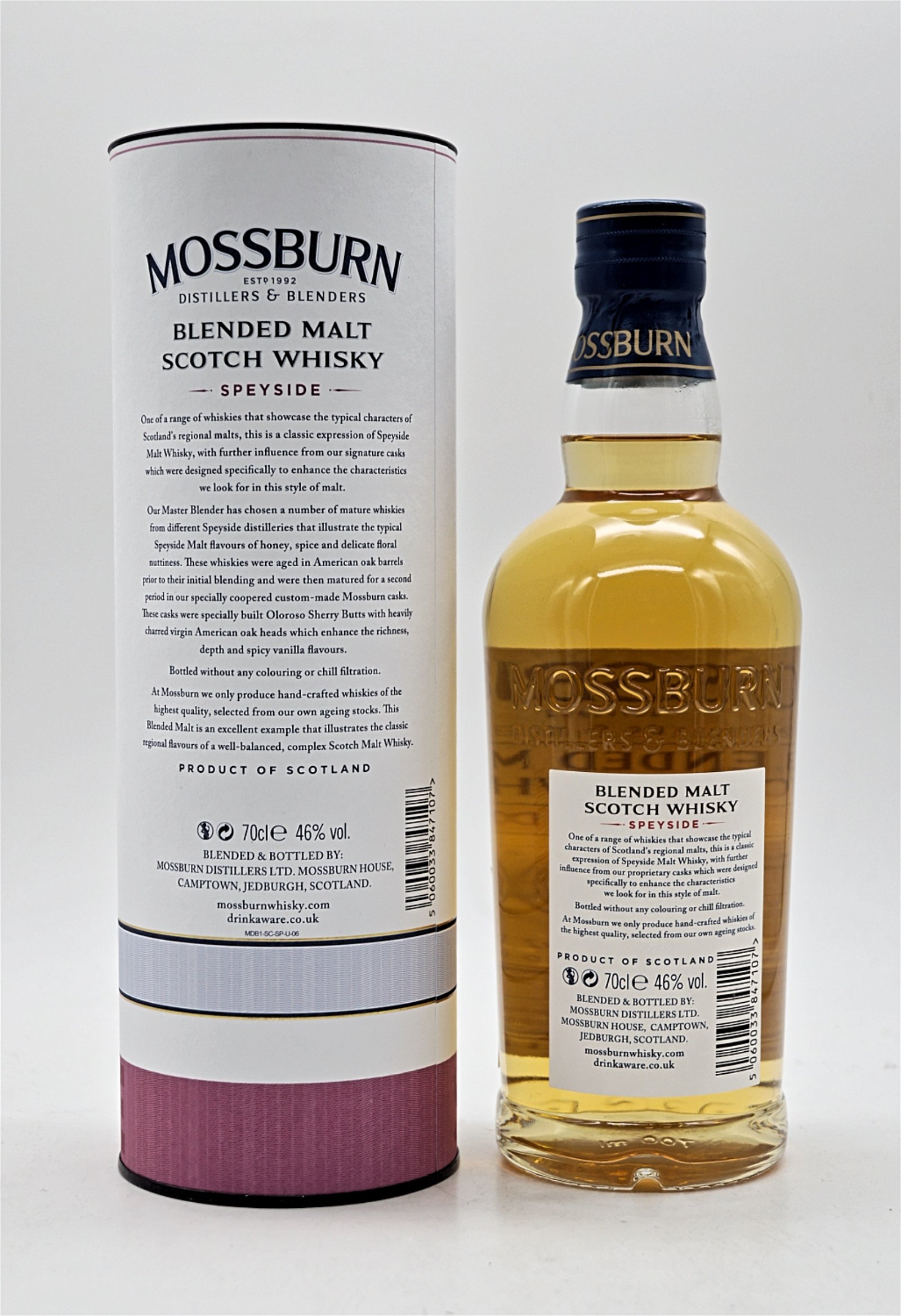 Mossburn Signature Cask No. 2 Speyside Blended Malt Scotch