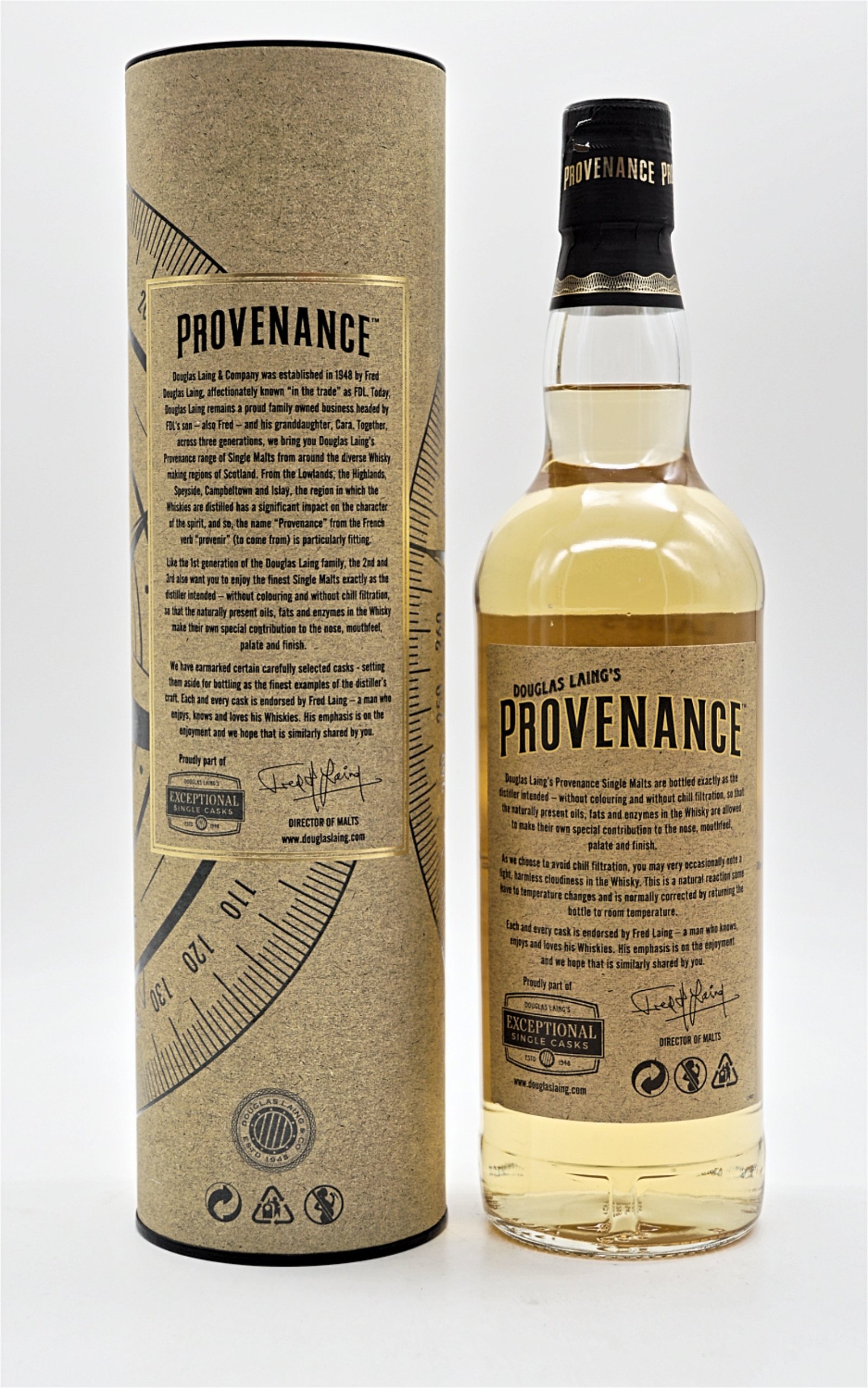 Provenance Glengoyne Distillery 8 Jahre 2008/2016 202 Fl. Single Cask Single Malt Scotch Whisky