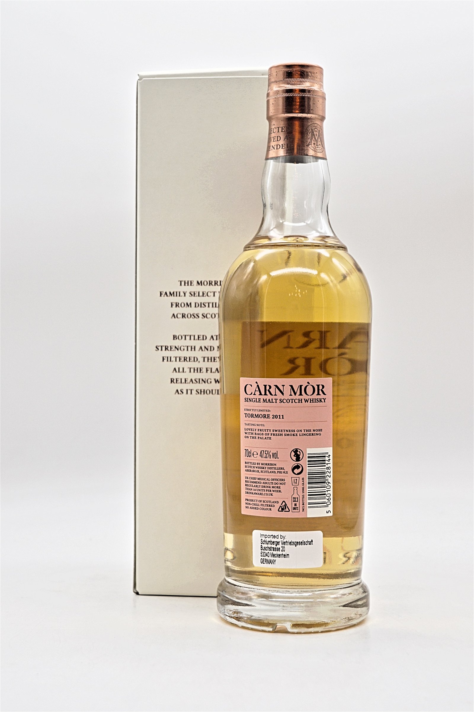 Carn Mor Tormore 2011 Peated Cask Strictly Limited Single Malt Scotch Whisky