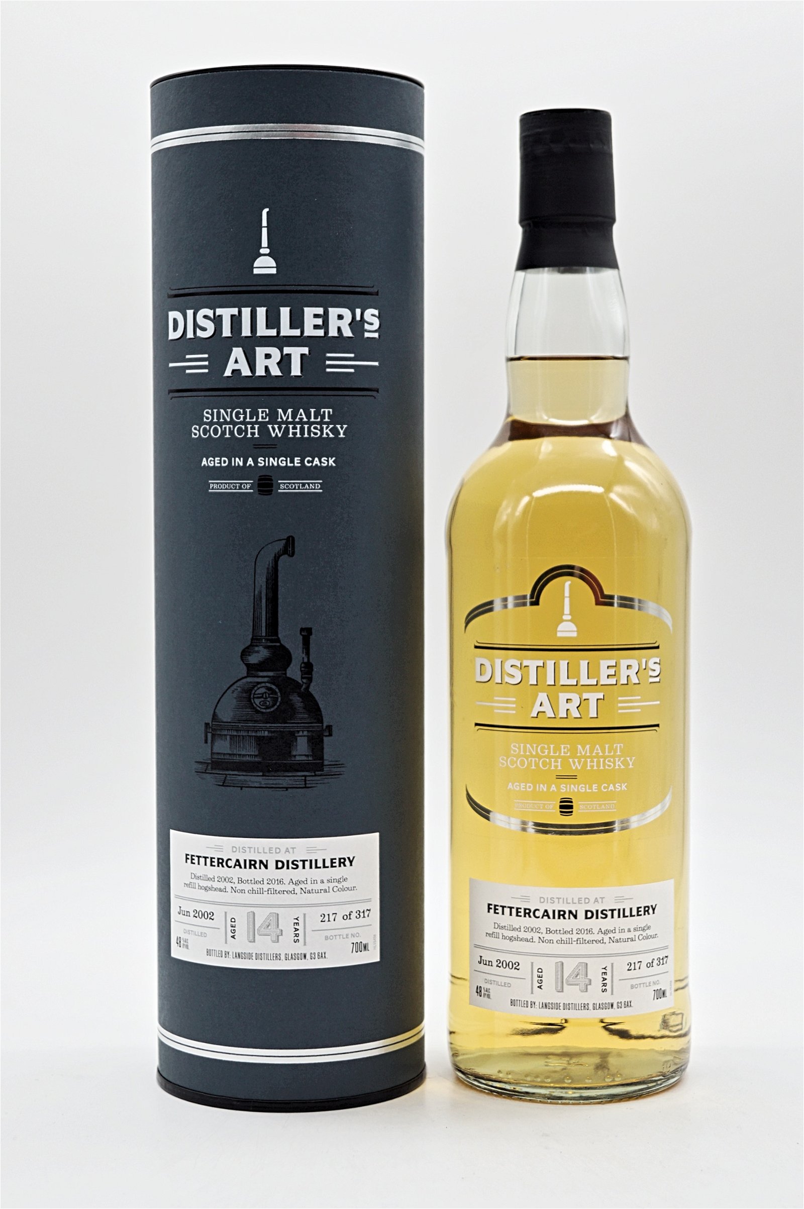Distillers Art Fettercairn Distillery 14 Jahre 48% 317 Fl. Single Cask Single Malt Scotch Whisky