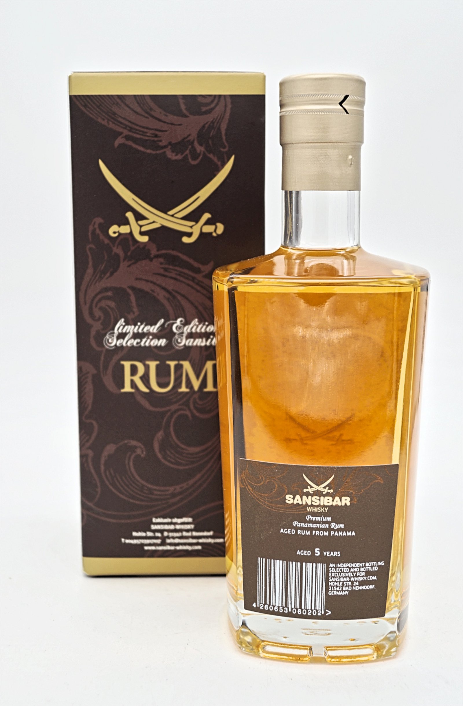 Sansibar Whisky 5 Jahre Panamanian Private Reserve Rum
