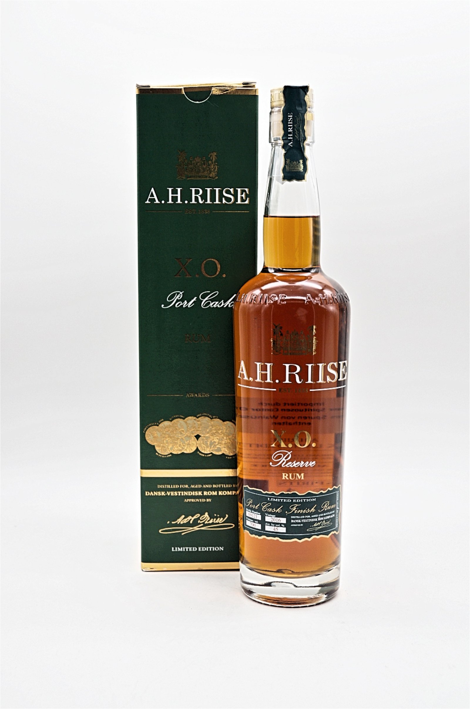 A.H. Riise XO Reserve Rum Port Cask