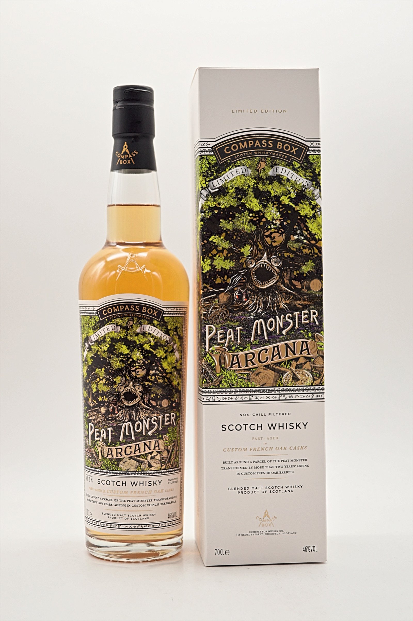 Compass Box The Peat Monster Arcana Limited Edition Blended Malt Scotch Whisky