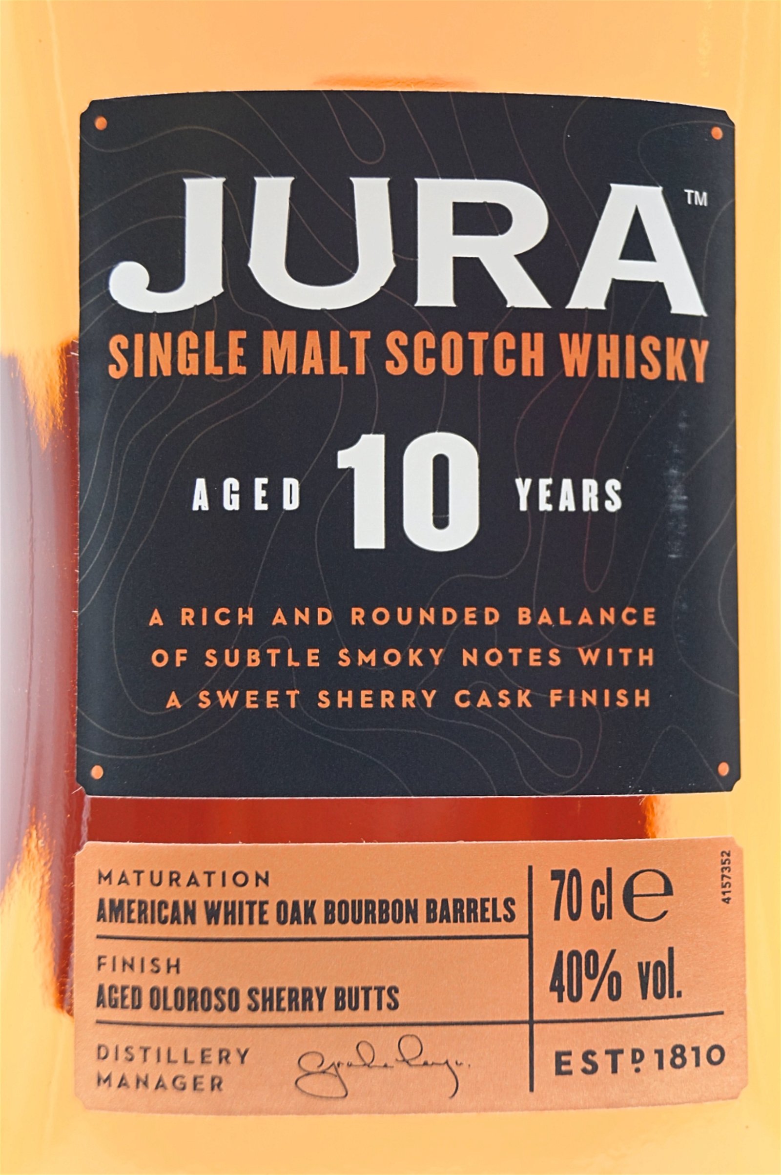 Jura 10 Jahre Single Malt Scotch Whisky