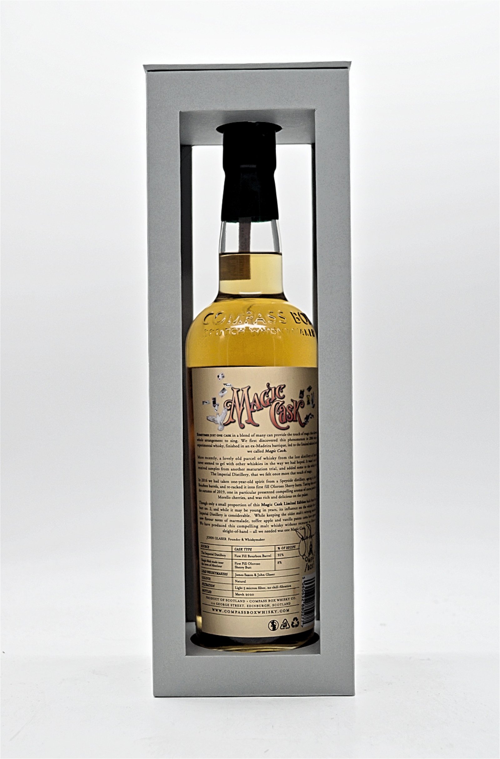 Compass Box Magic Cask Limited Edition Blended Malt Scotch Whisky 