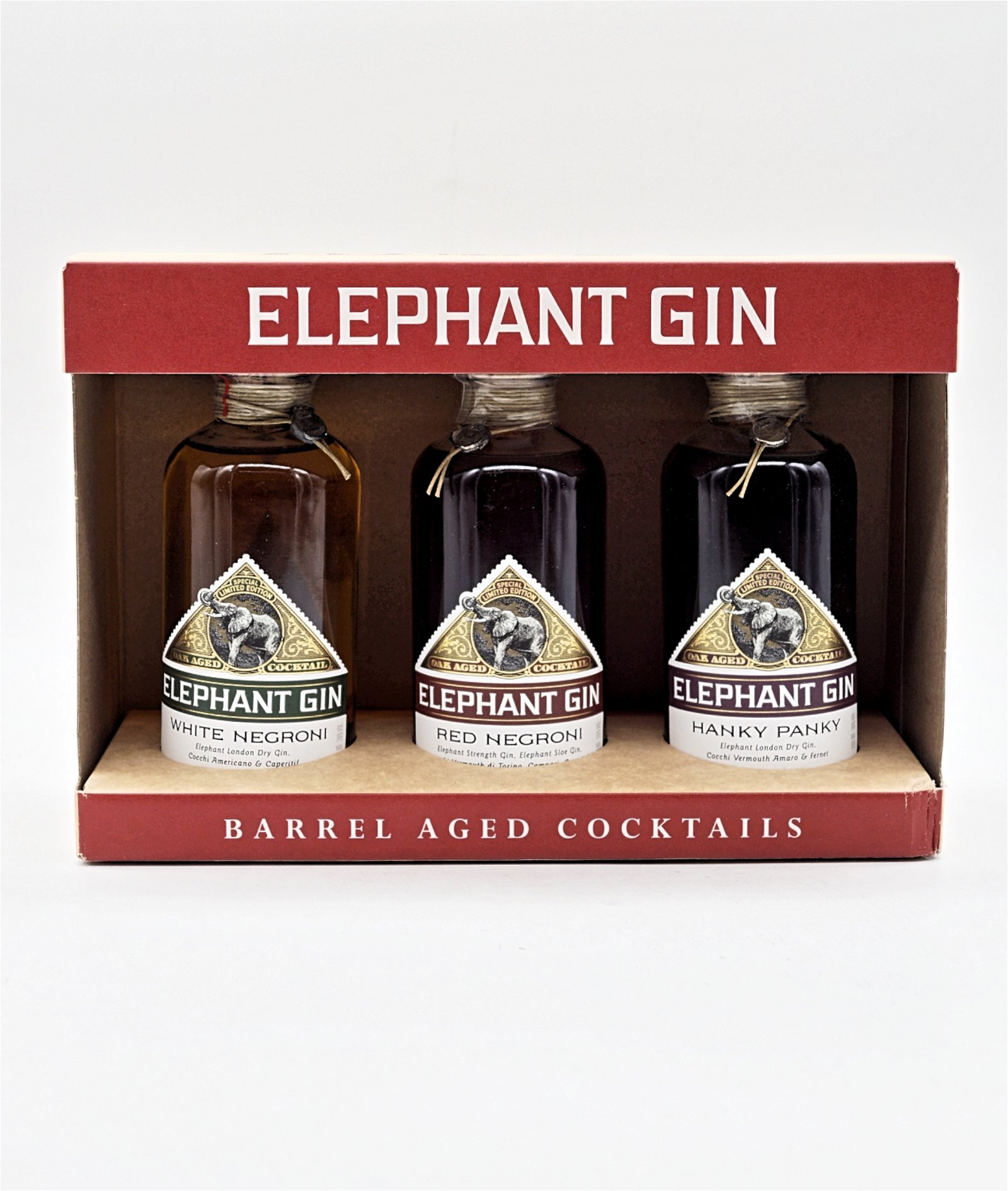 Elephant Gin Barrel Aged Cocktails (3x 0,2 ml)