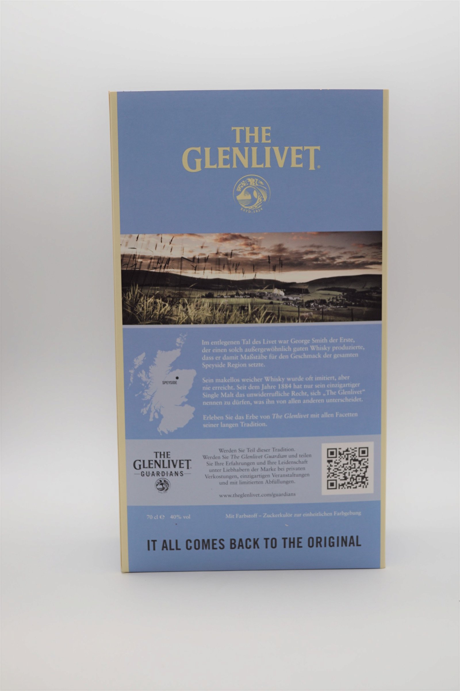 The Glenlivet Single Malt Scotch Whisky inkl. Tumbler
