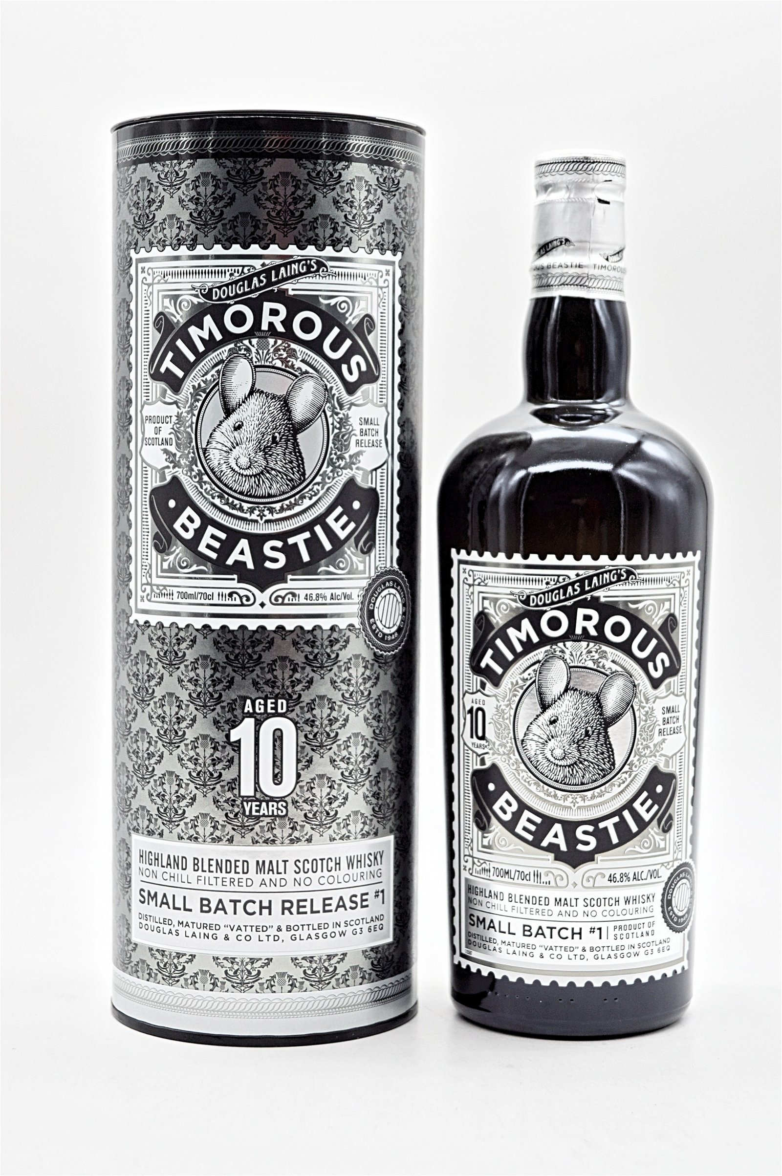 Timorous Beastie 10 Jahre Small Batch Release #1 Highland Blended Malt Scotch Whisky