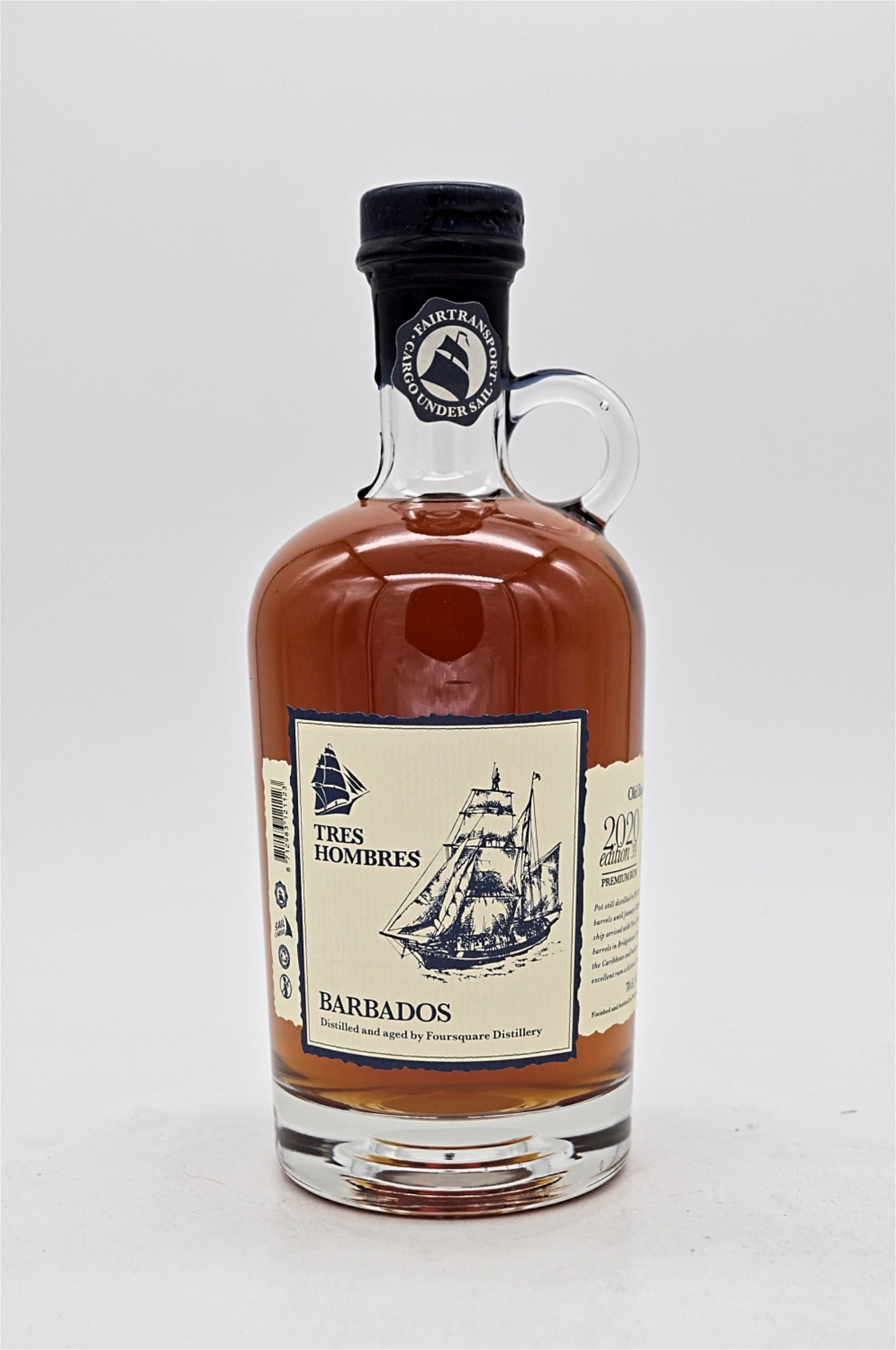 Tres Hombres VIII Jahre 2020 Edition 39 Barbados Old Bajan Premium Single Barrel Rum