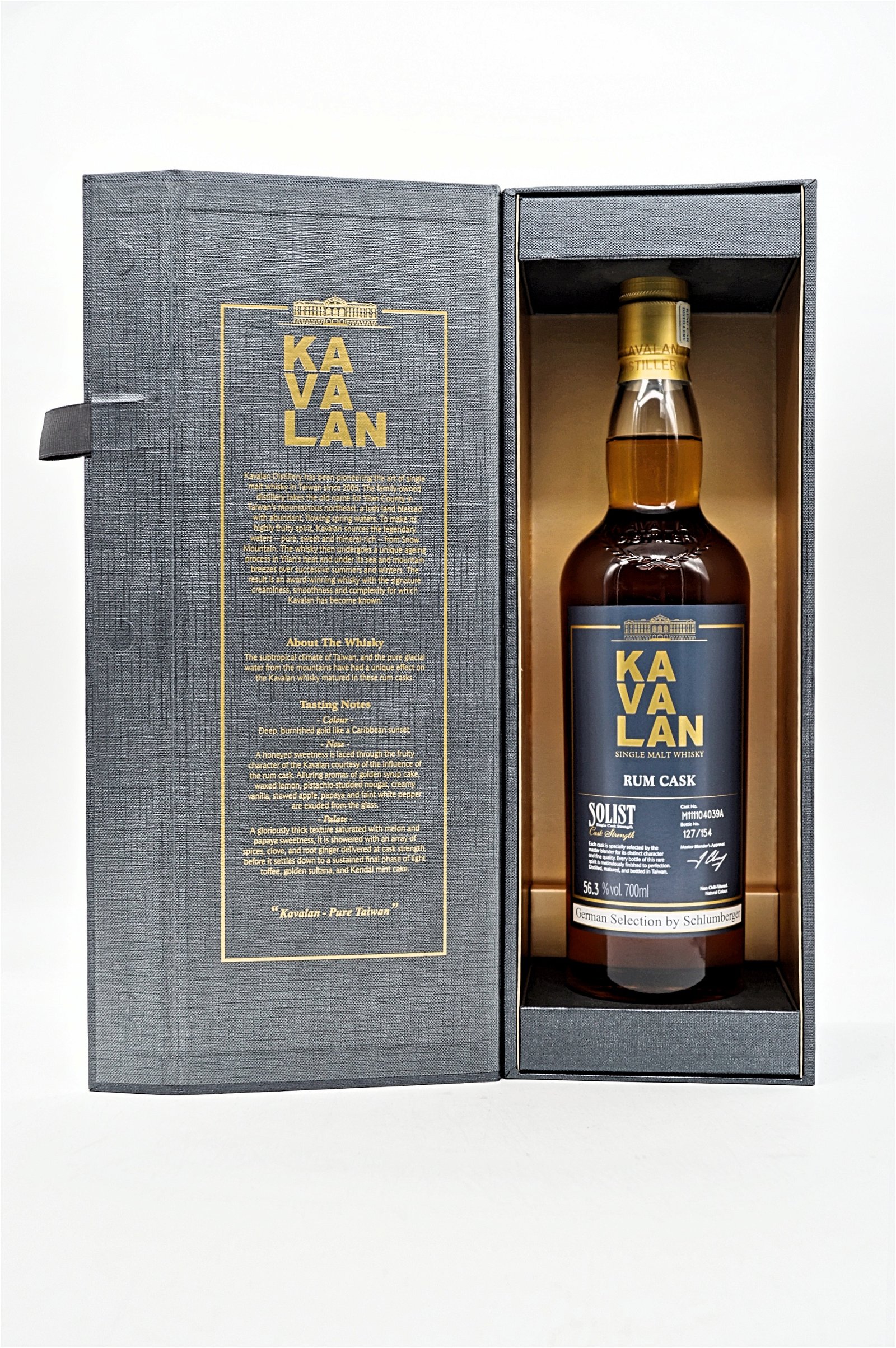 vKavalan Solist Rum Cask German Selection by Schlumberger Taiwan Single Malt Whisky