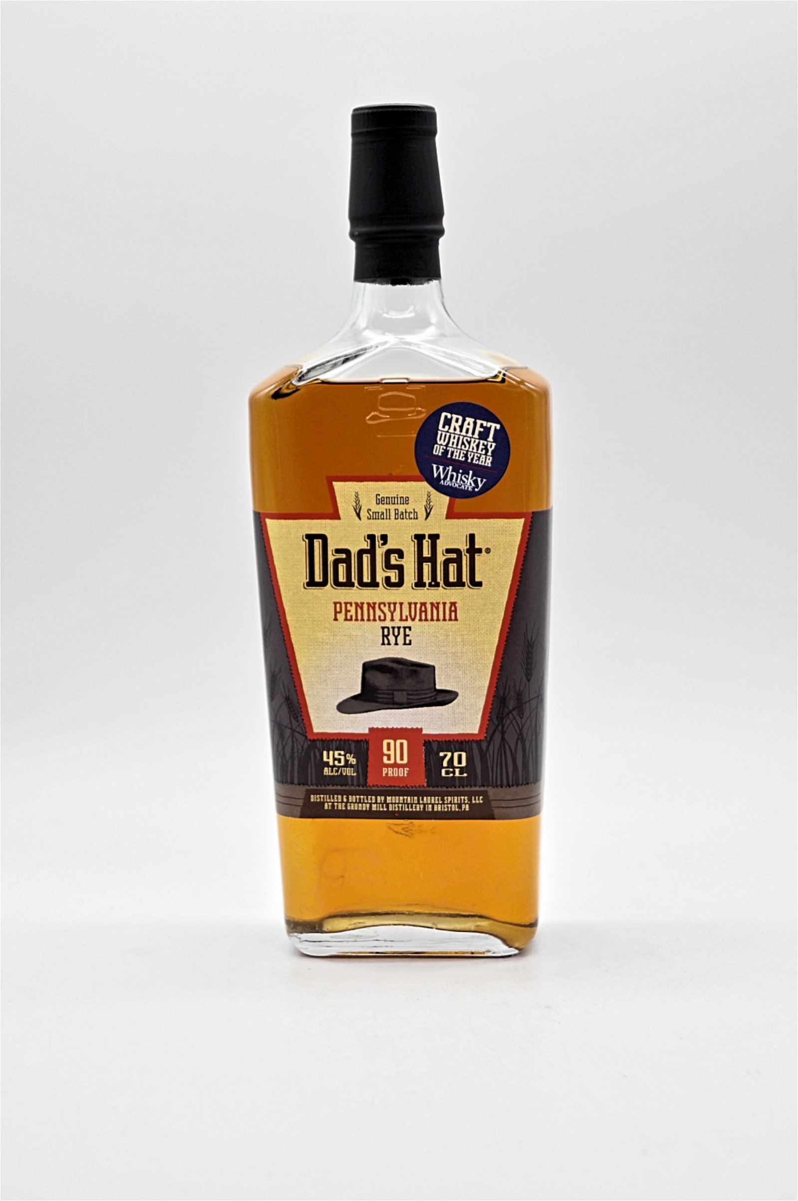 Dads Hat Pennsylvania Rye 90 Proof