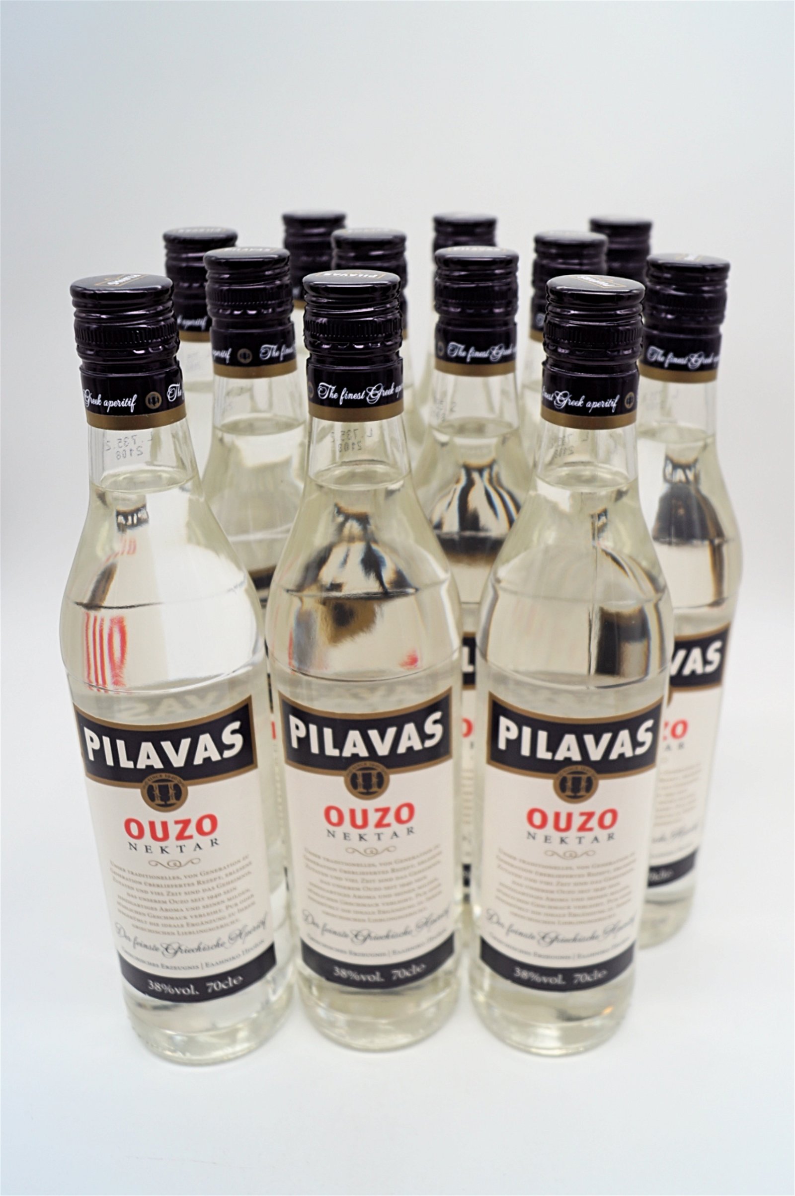 Pilavas Ouzo Nektar 12 Flaschen Sparset