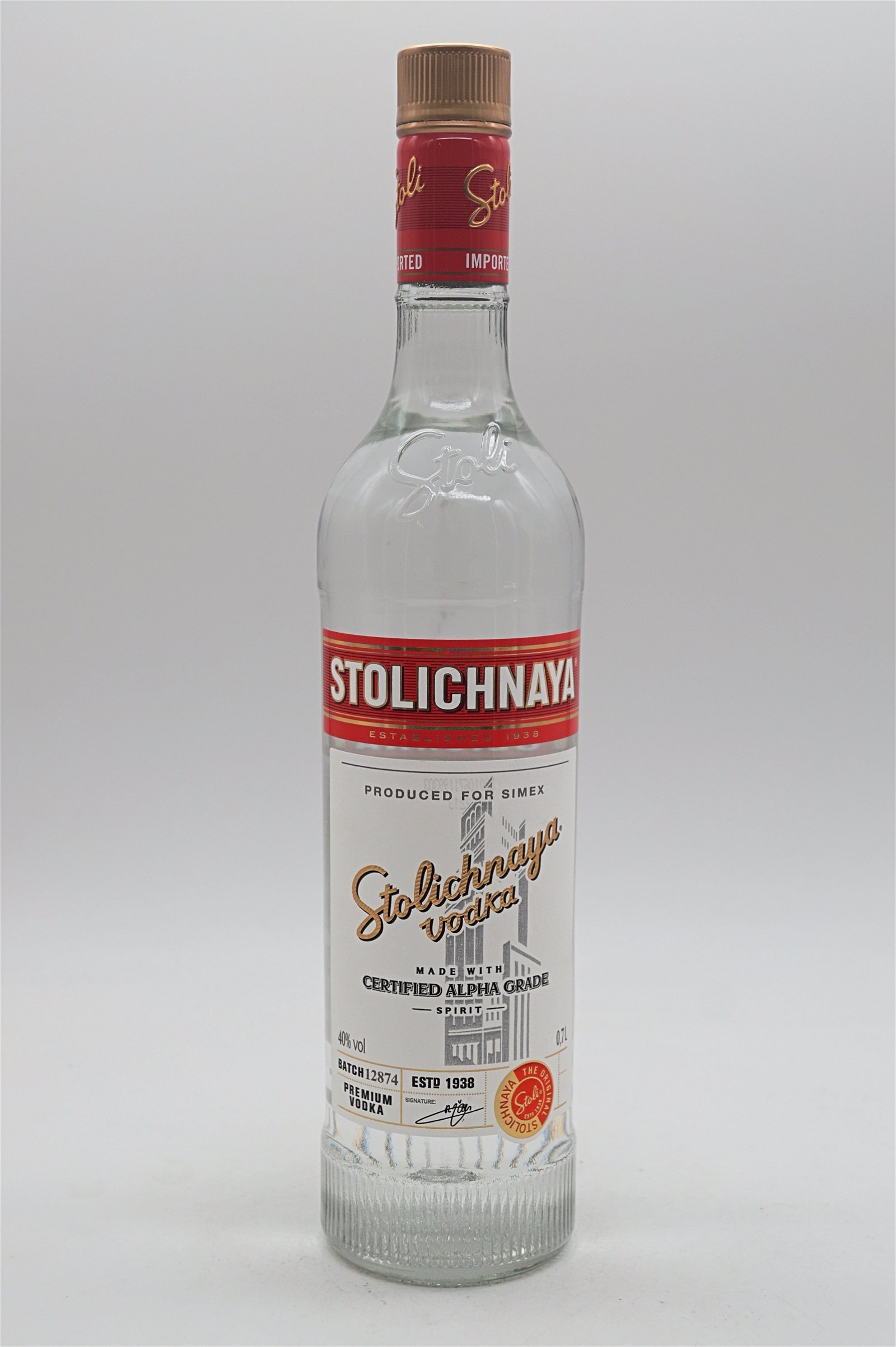 Stolichnaya Vodka 