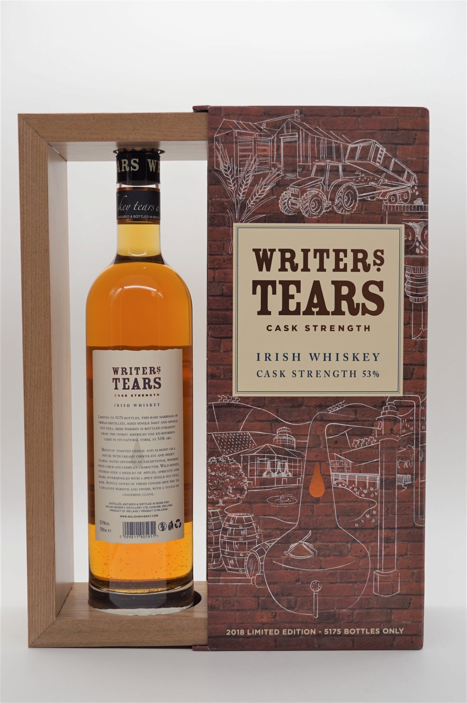 Writers Tears Irish Whiskey Cask Strength 2018 Limited Edition 53%