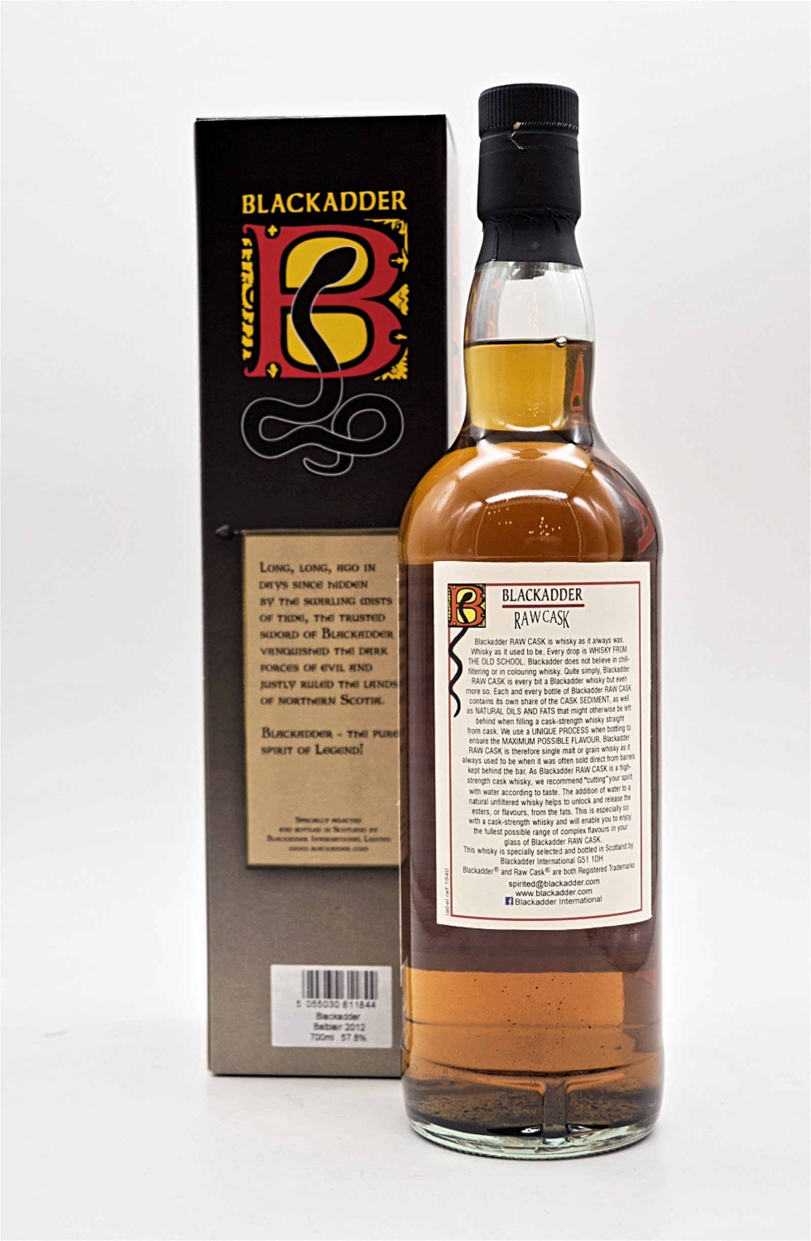 Blackadder 8 Jahre Balblair Raw Cask No 3232 Highland Single Malt Scotch Whisky