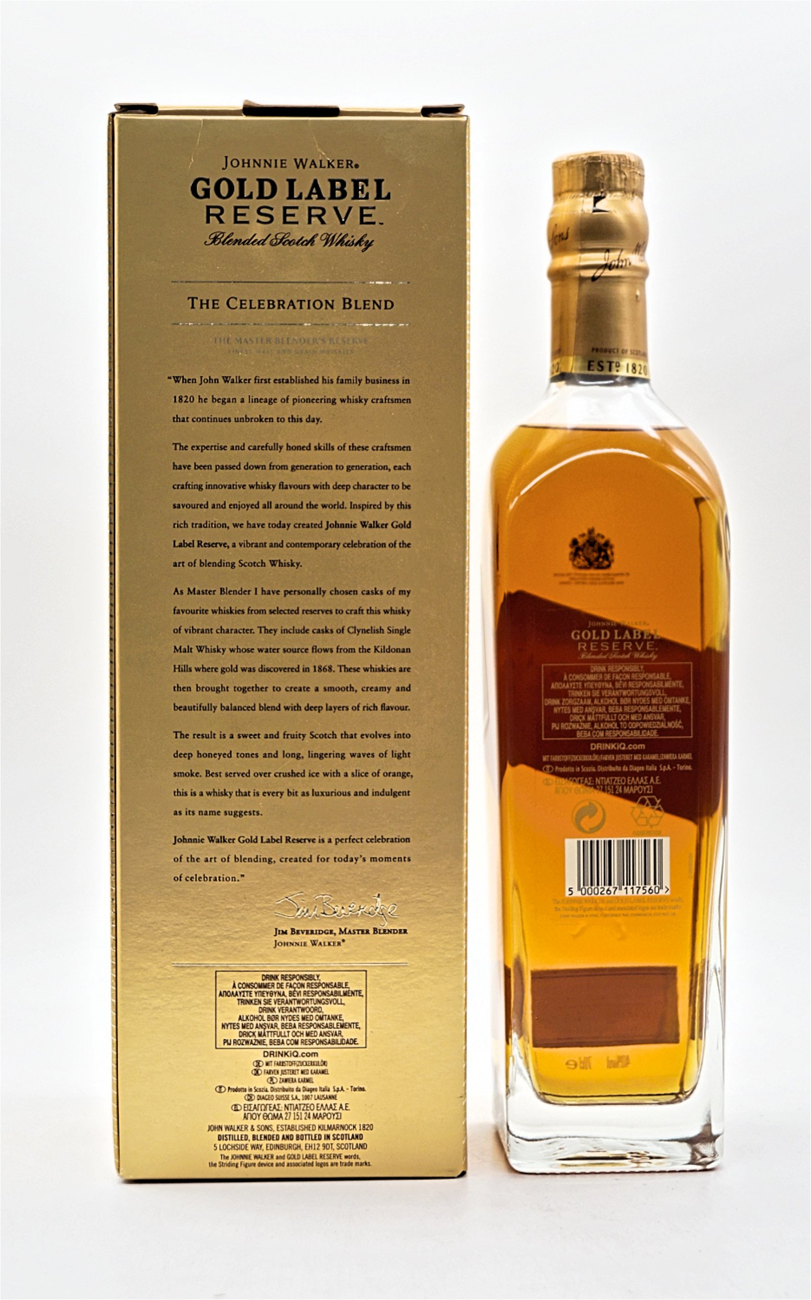 Johnnie Walker Gold Label Reserve Blended Scotch Whisky