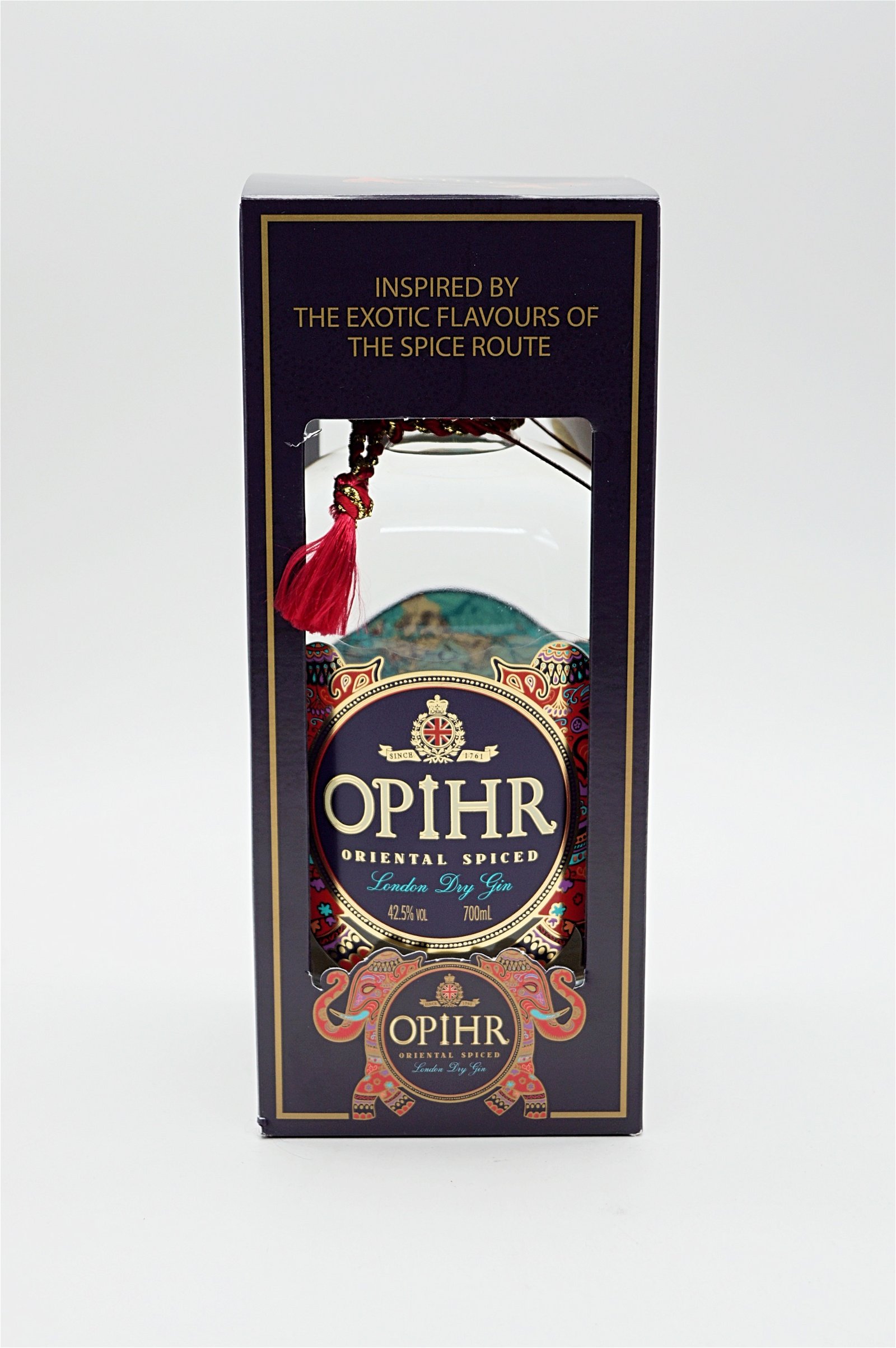 Opihr Oriental Spiced London Dry Gin Geschenkverpackung