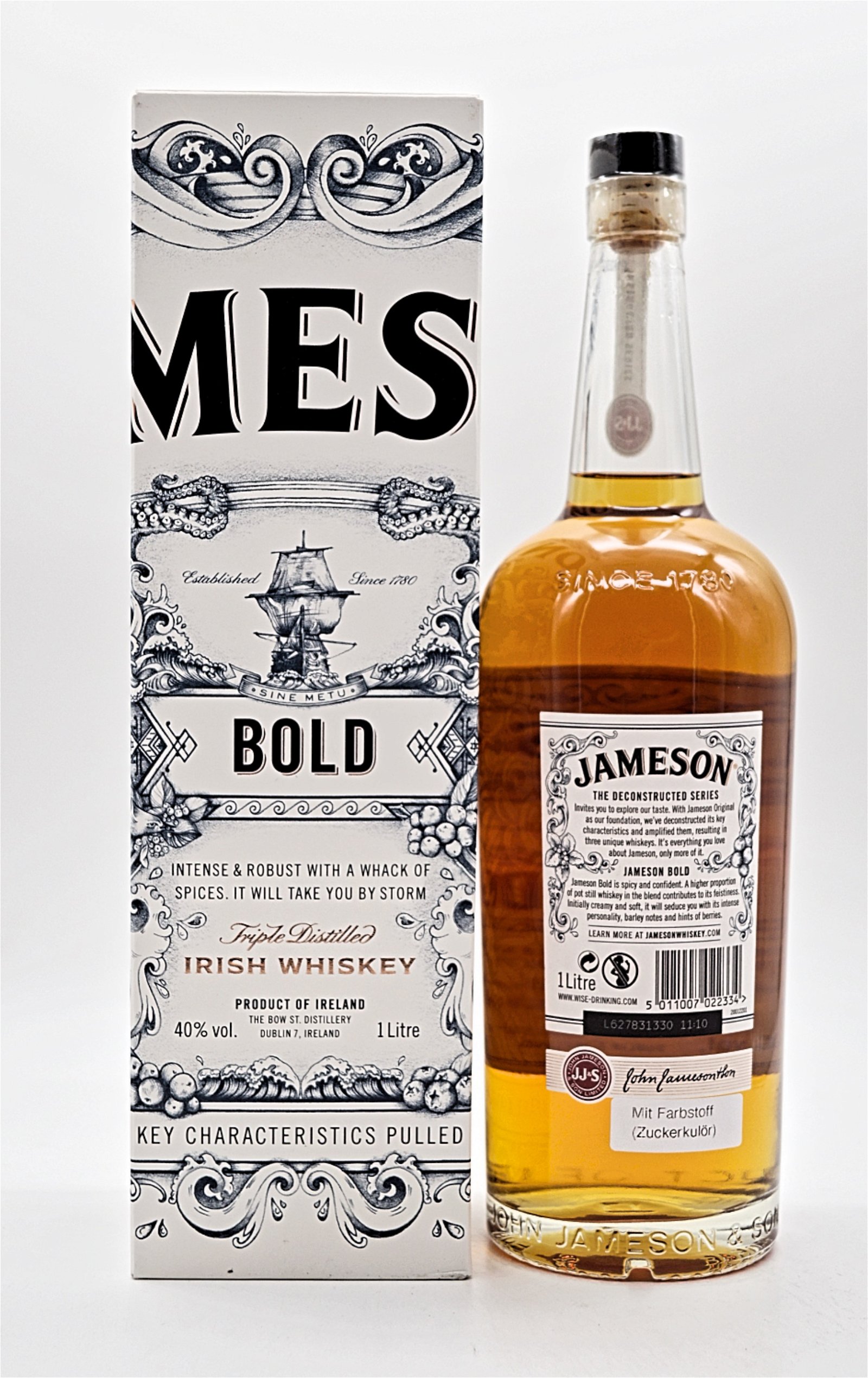 Jameson Bold Deconstructed Series Irish Whiskey