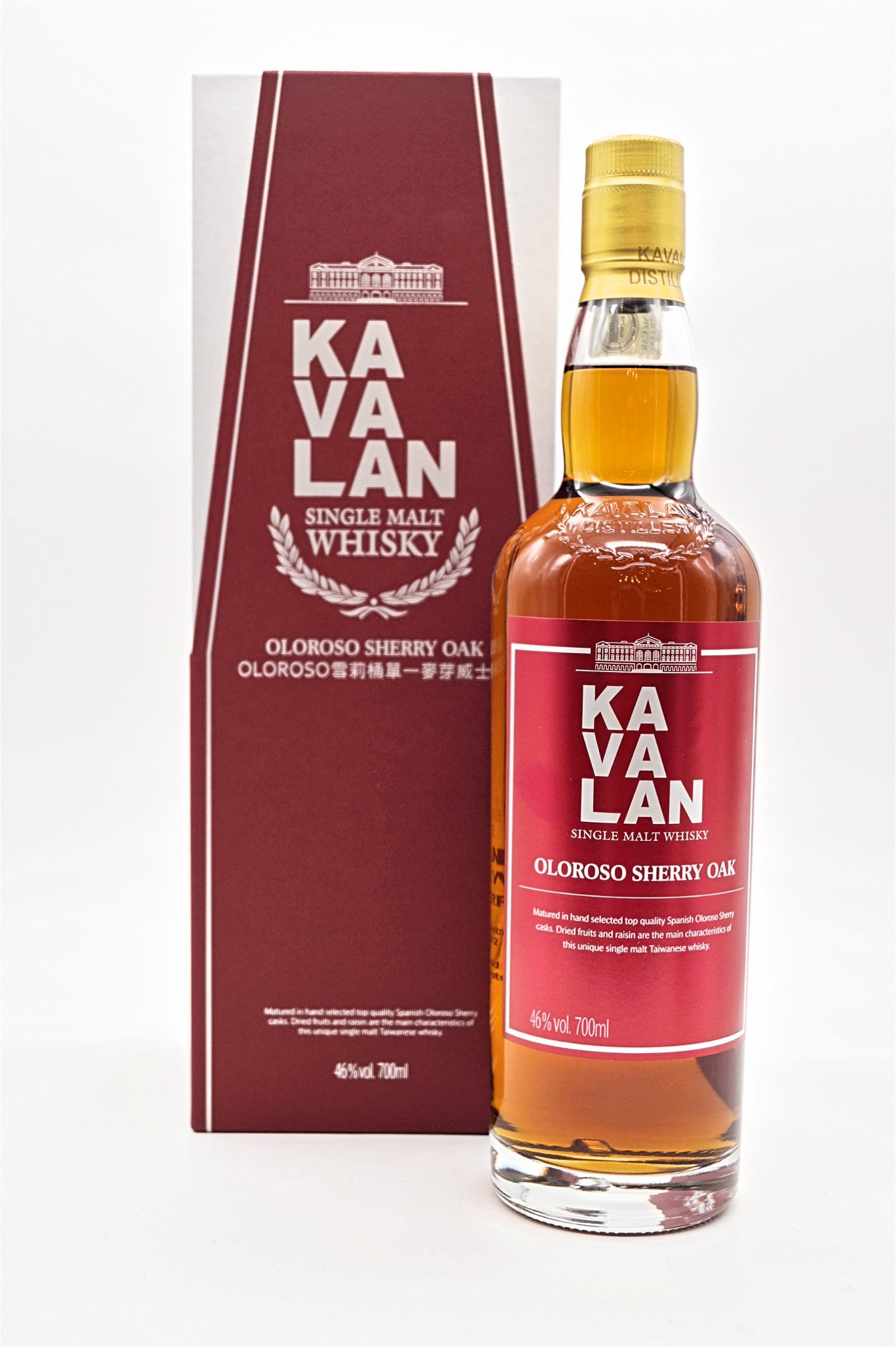 Kavalan Oloroso Sherry Oak Taiwan Single Malt Whisky