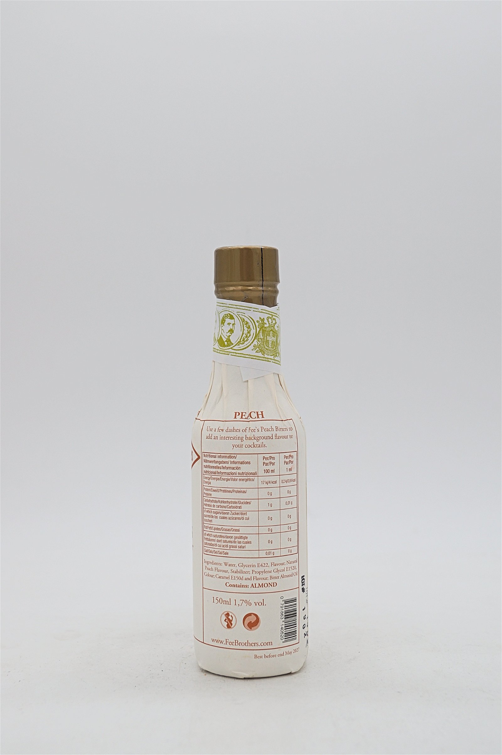 Fee Brothers Peach Bitter Cocktail Flavouring