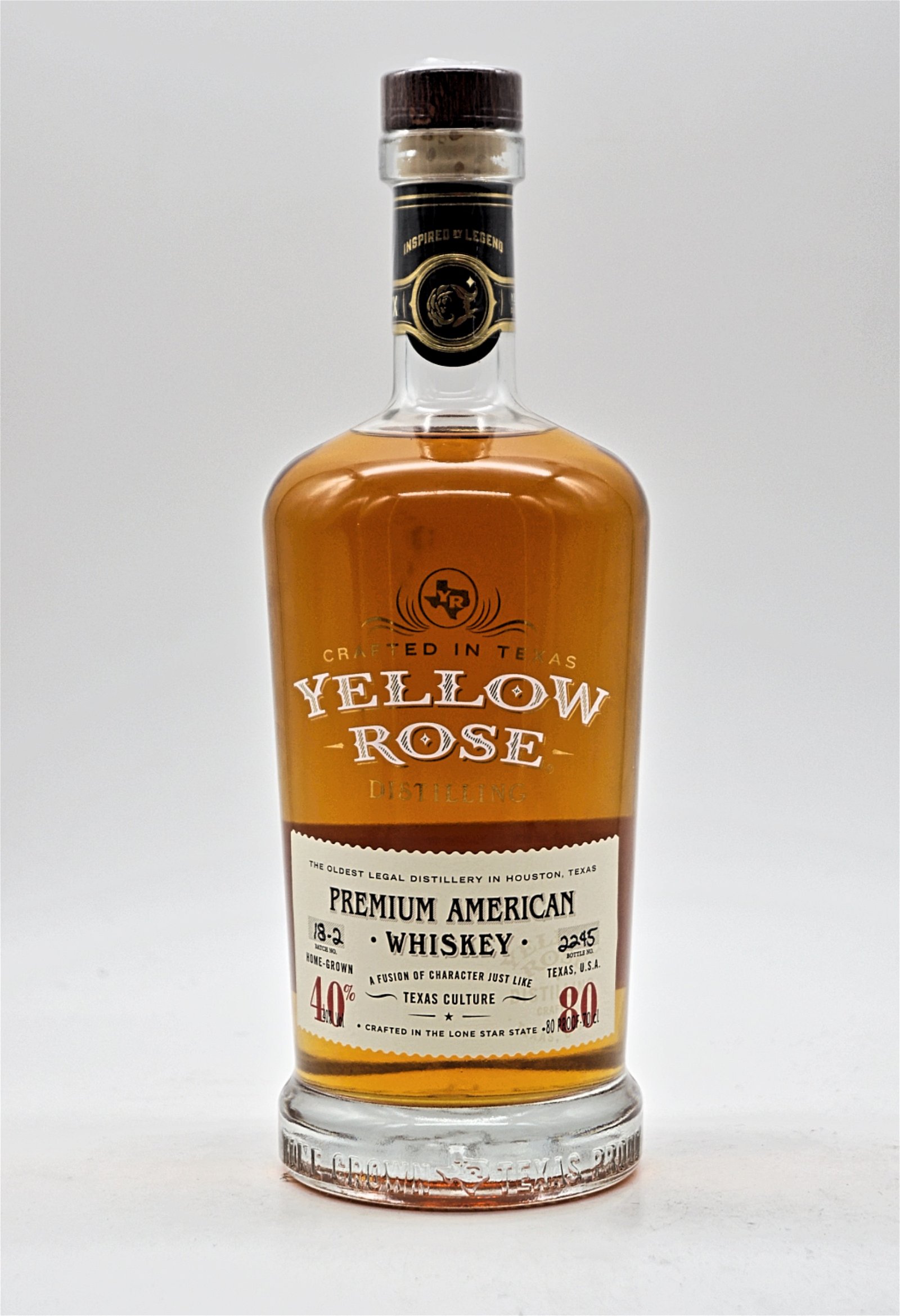 Yellow Rose Premium American Whiskey 80 Proof