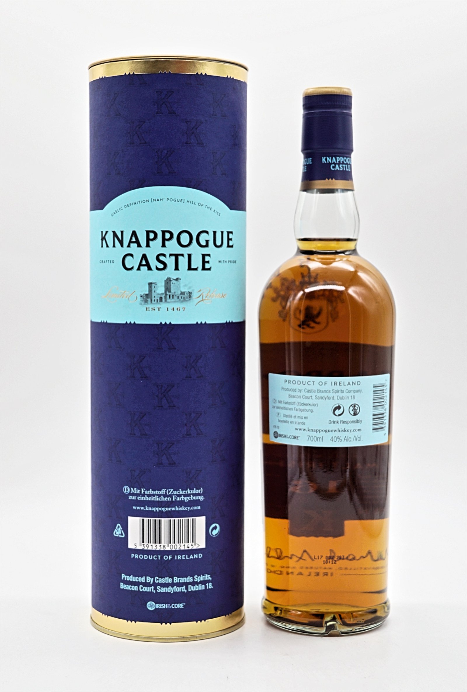 Knappogue Castle 16 Jahre Twin Wood Single Malt Irish Whiskey