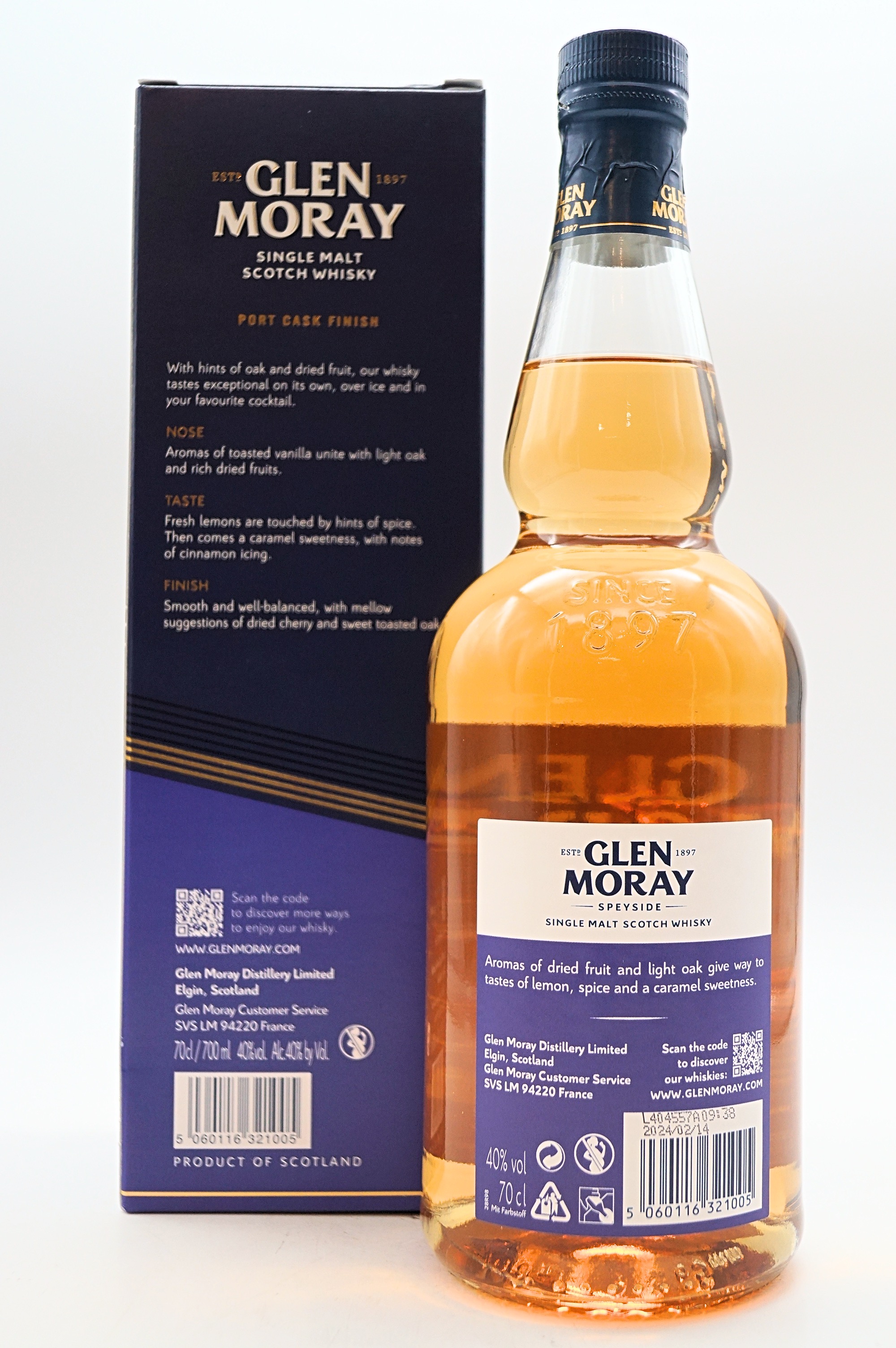 Elgin Classic Port Cask Finish Single Malt Scotch Whisky
